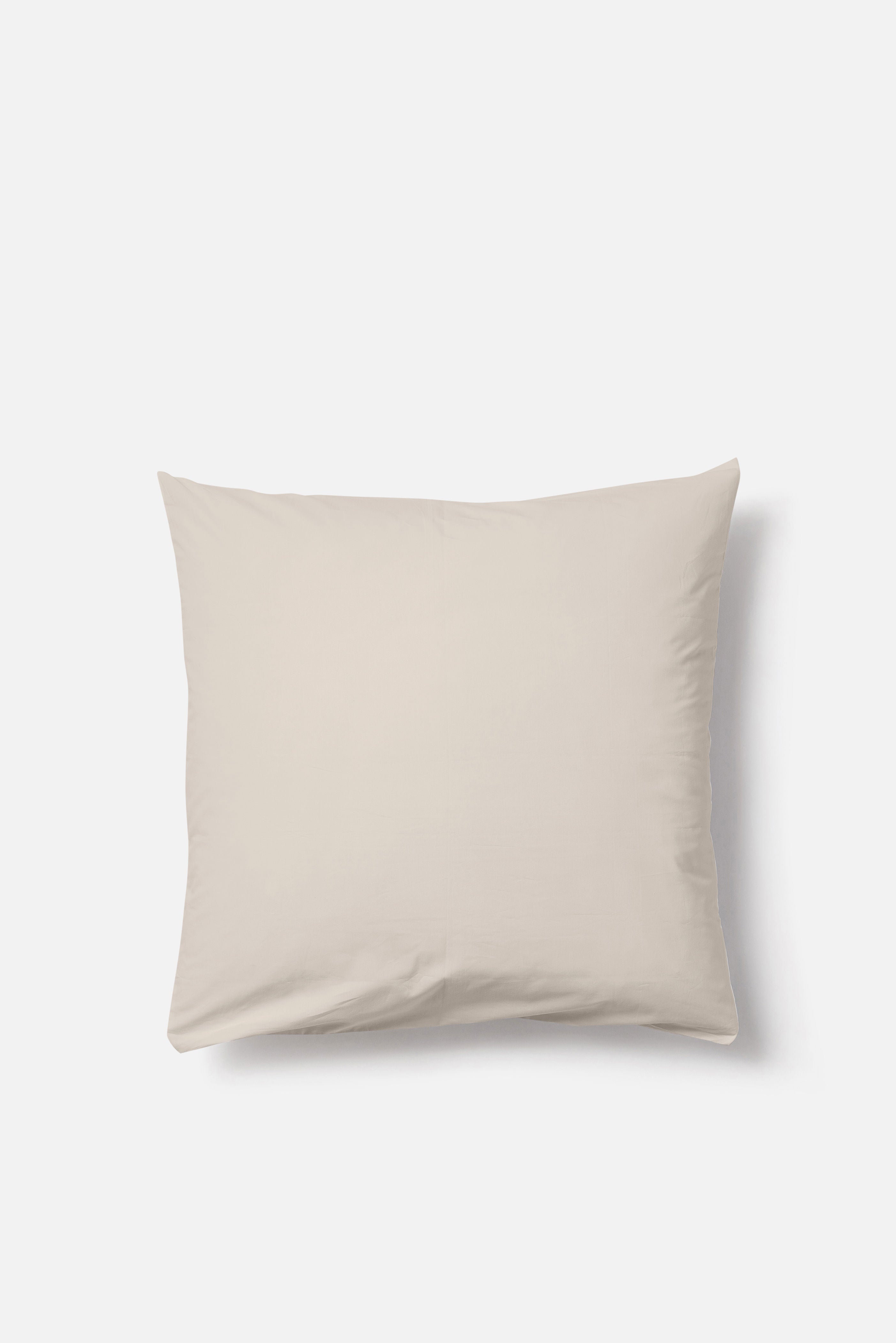Classic Organic Cotton Euro Pillowcase Beige / Euro Pillowcase