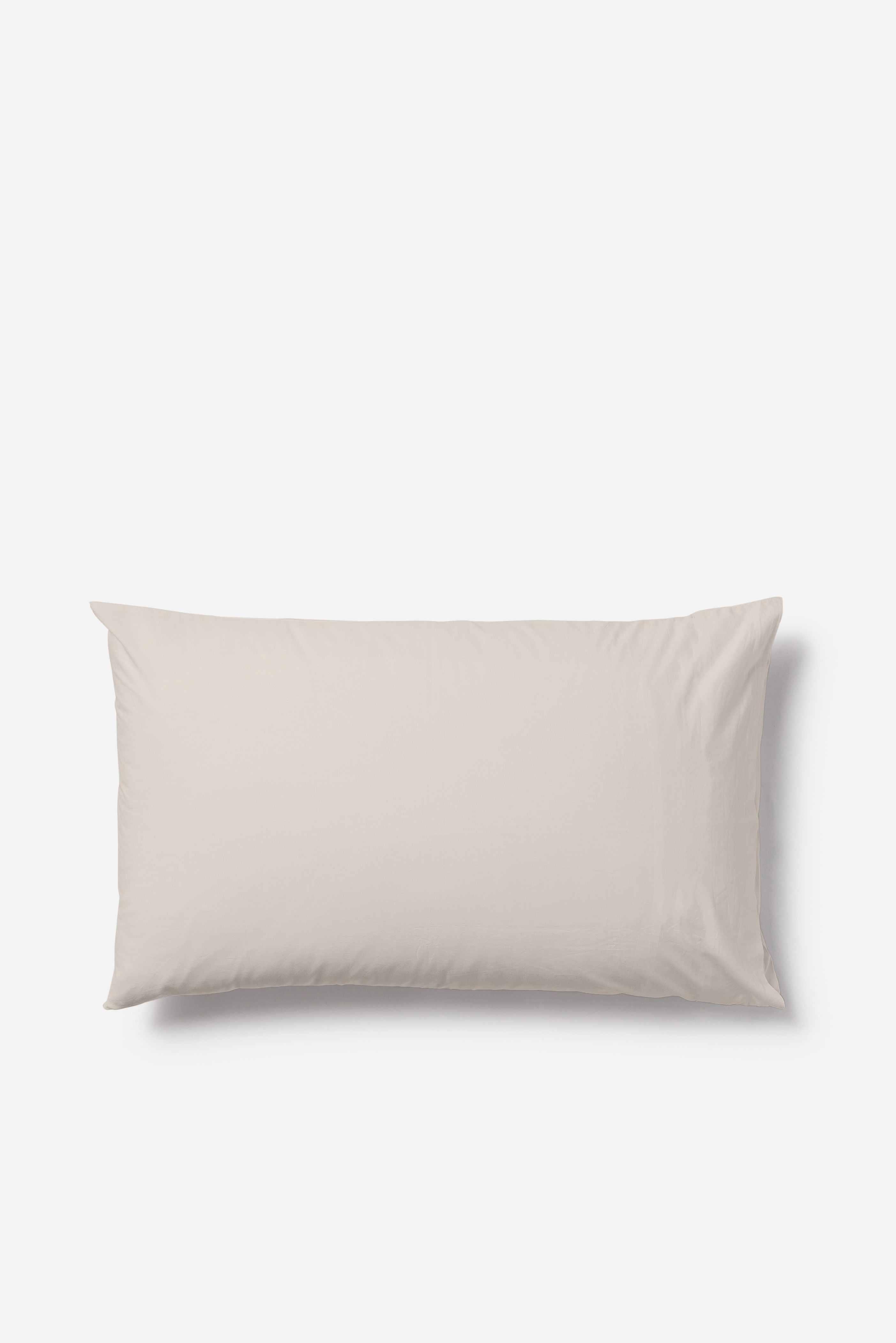 Classic Organic Cotton Pillowcase PR Beige / Pillowcase Pair