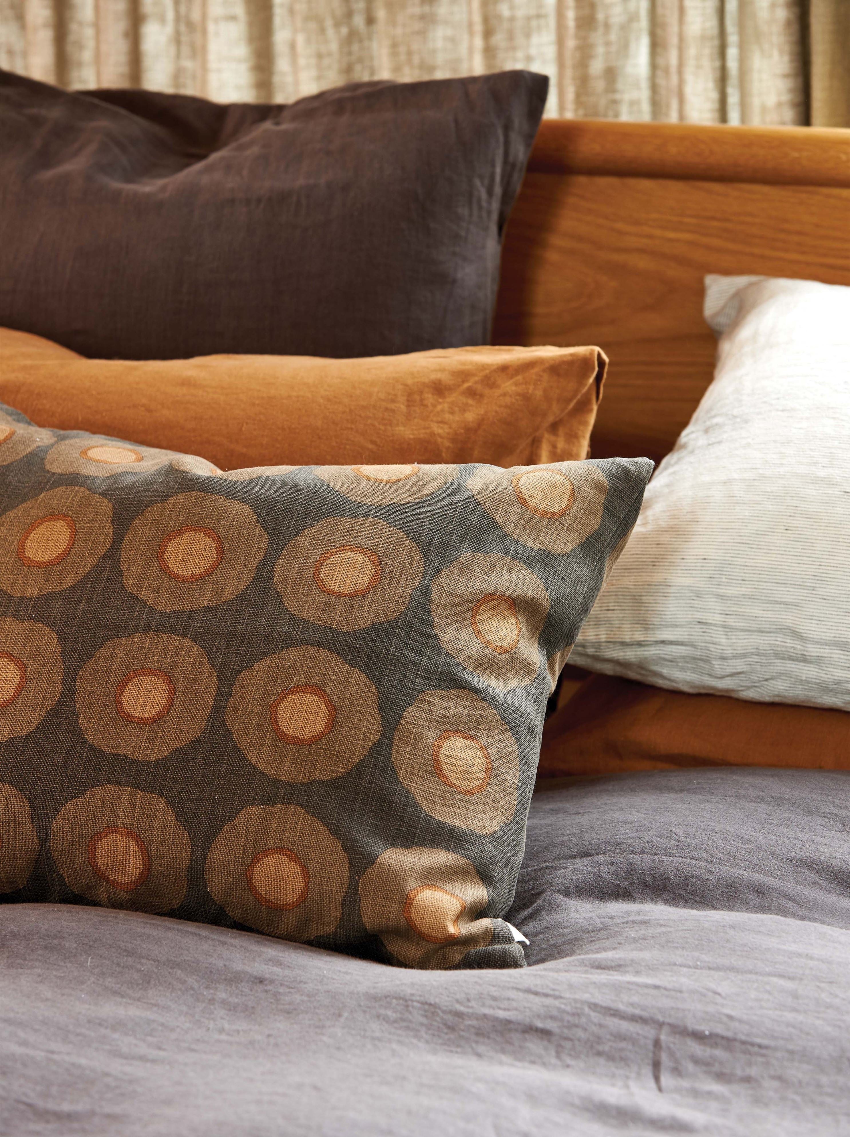 Sunflower Cushion Cover Pepper/Multi / 55x45cm