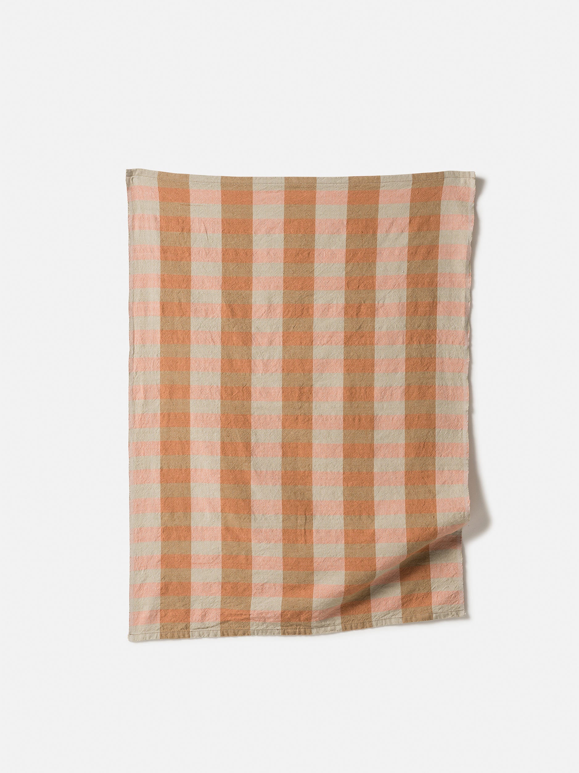 Anni Tea Towel Mandarin/Multi / 55x75cm