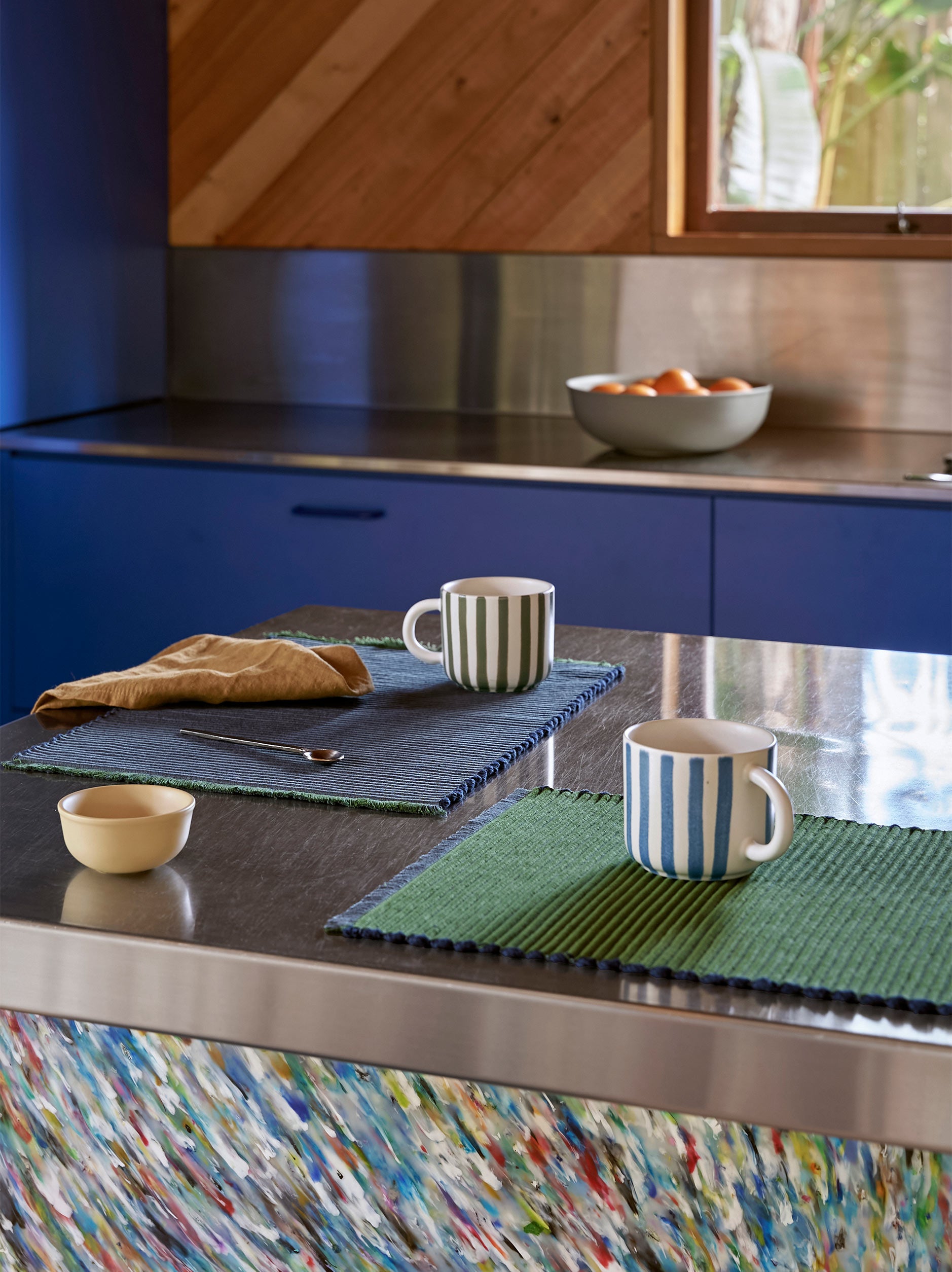 Albers Placemat Spirulina/Cod / 45.5x30cm