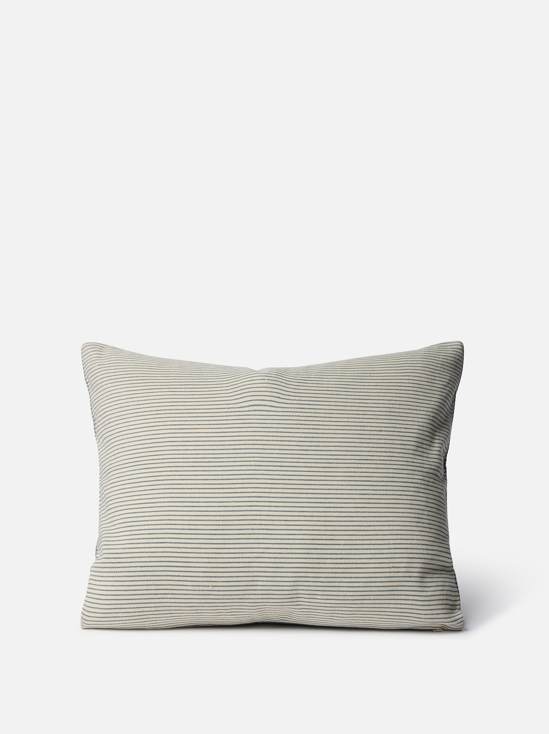Reversible Pinstripe Cushion Cover Cod/Coconut / 50x40cm