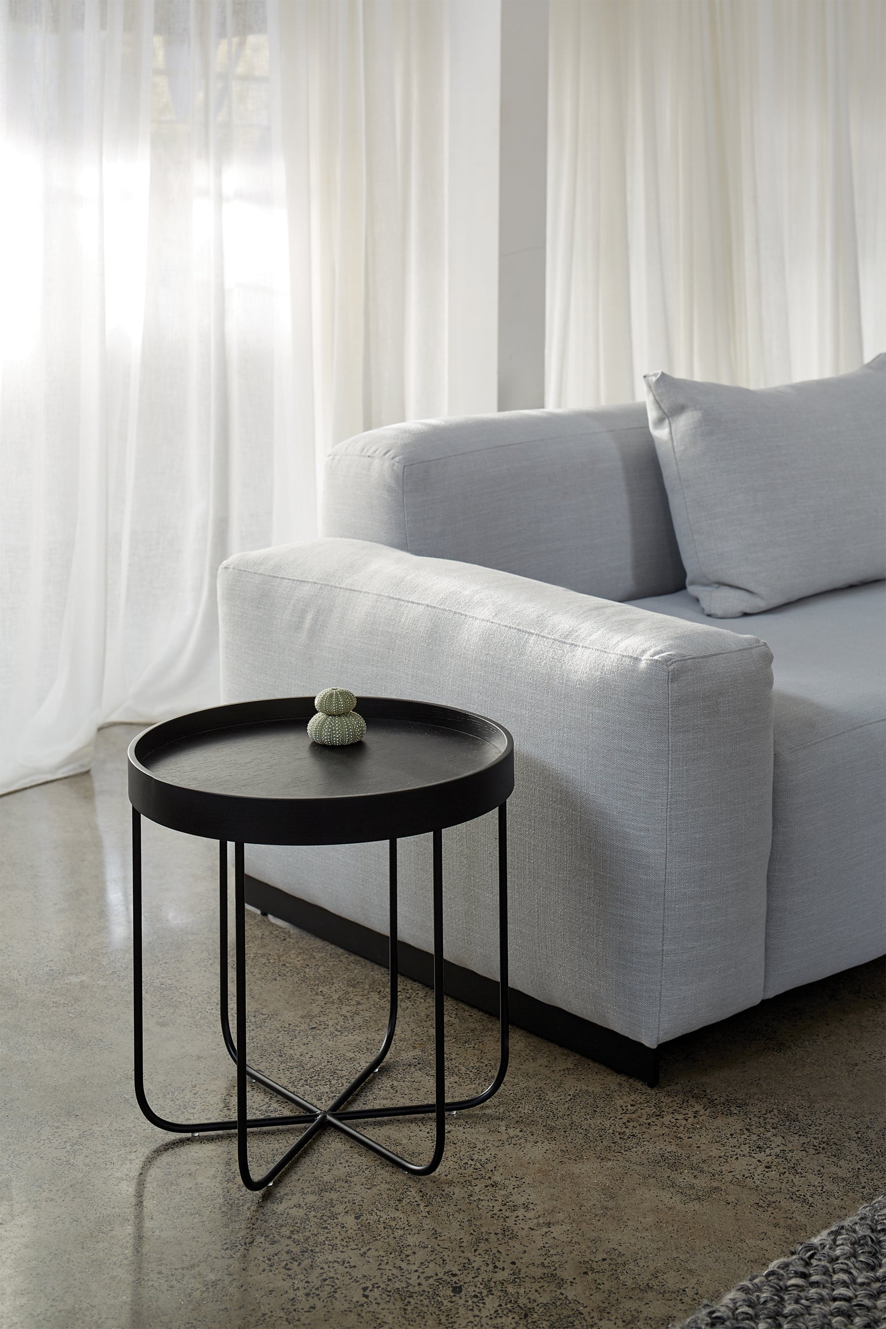 Segment Side Table Black / One Size