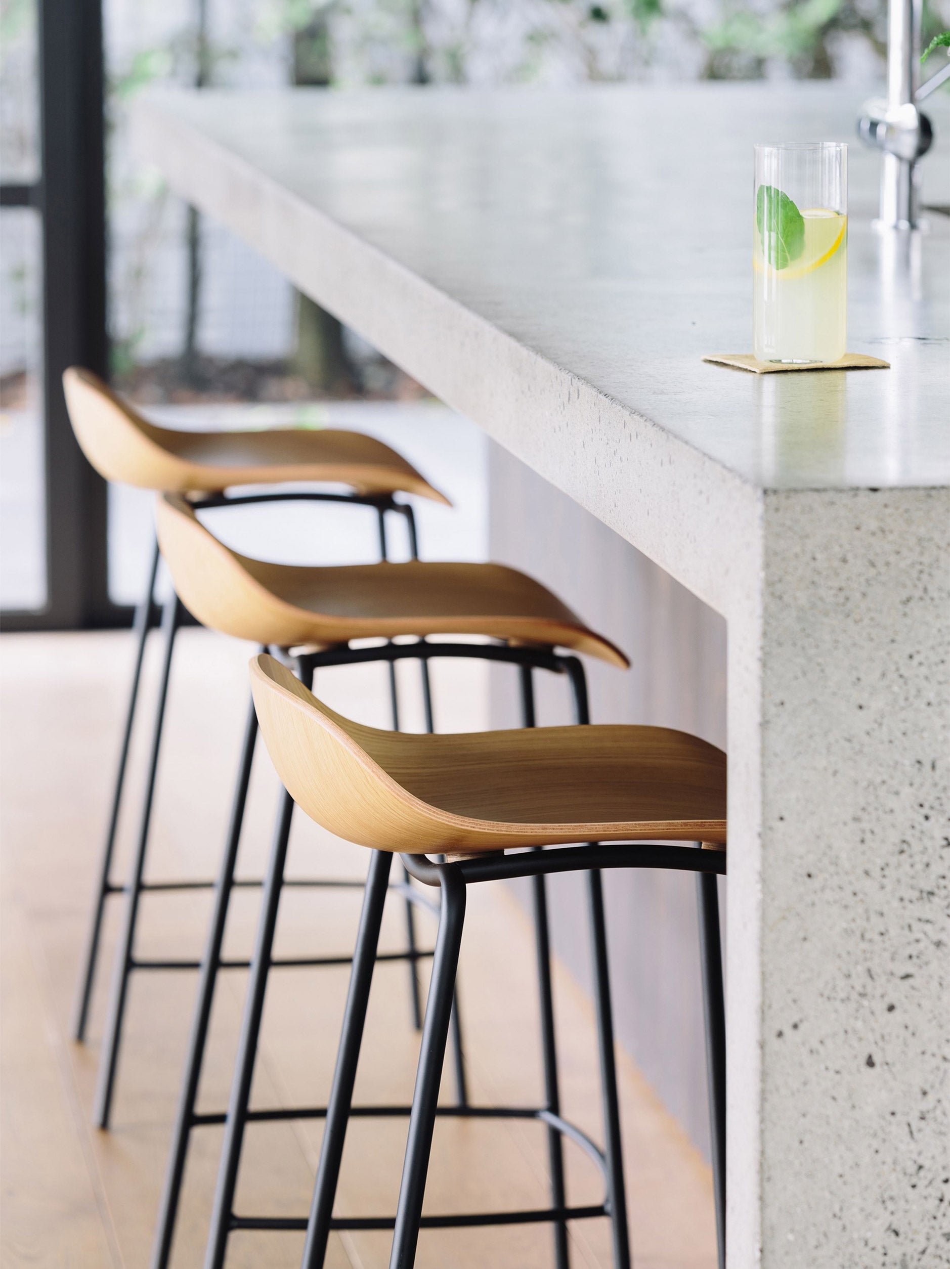 3D Stool Natural Oak / One Size