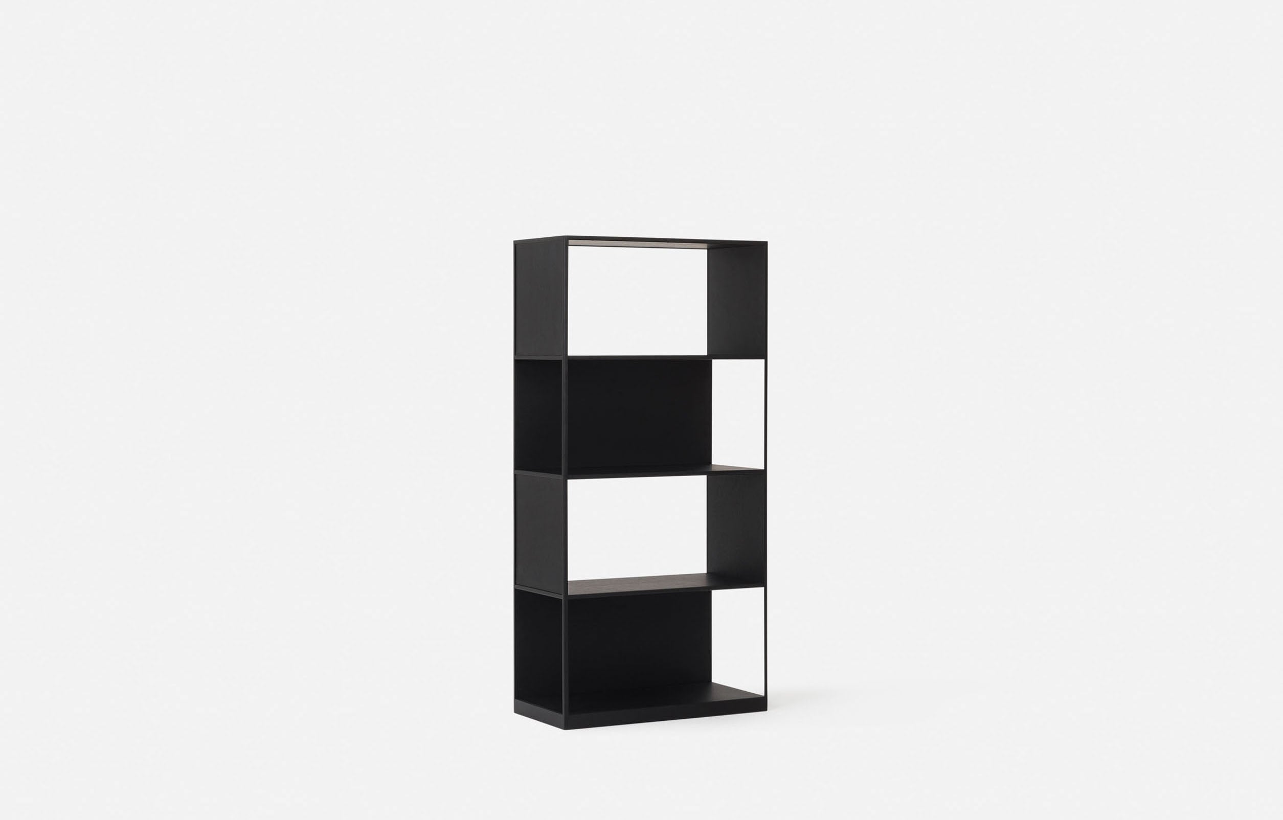 Linear Shelf High Single Black / One Size