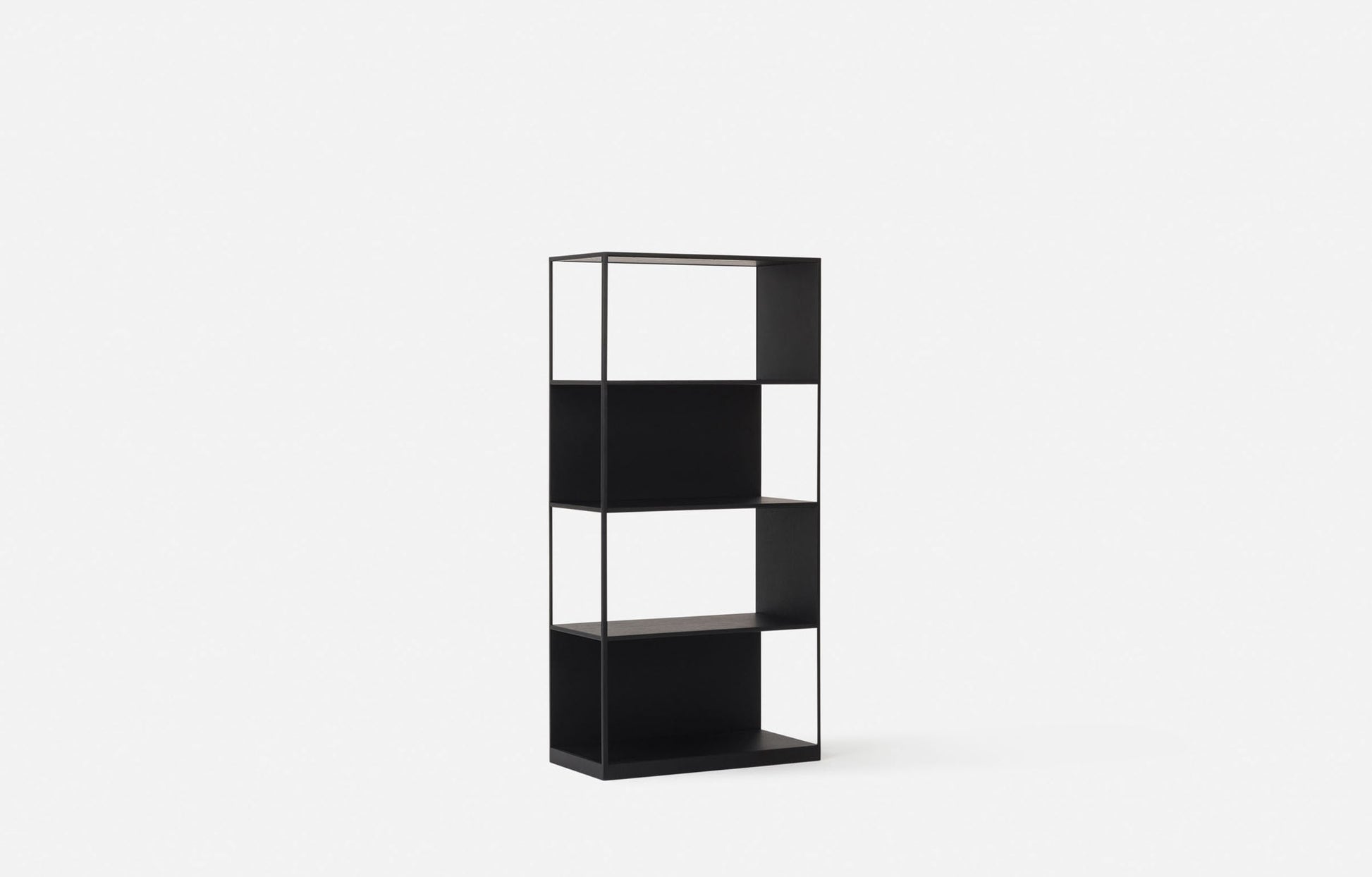 Linear Shelf High Single Black / One Size