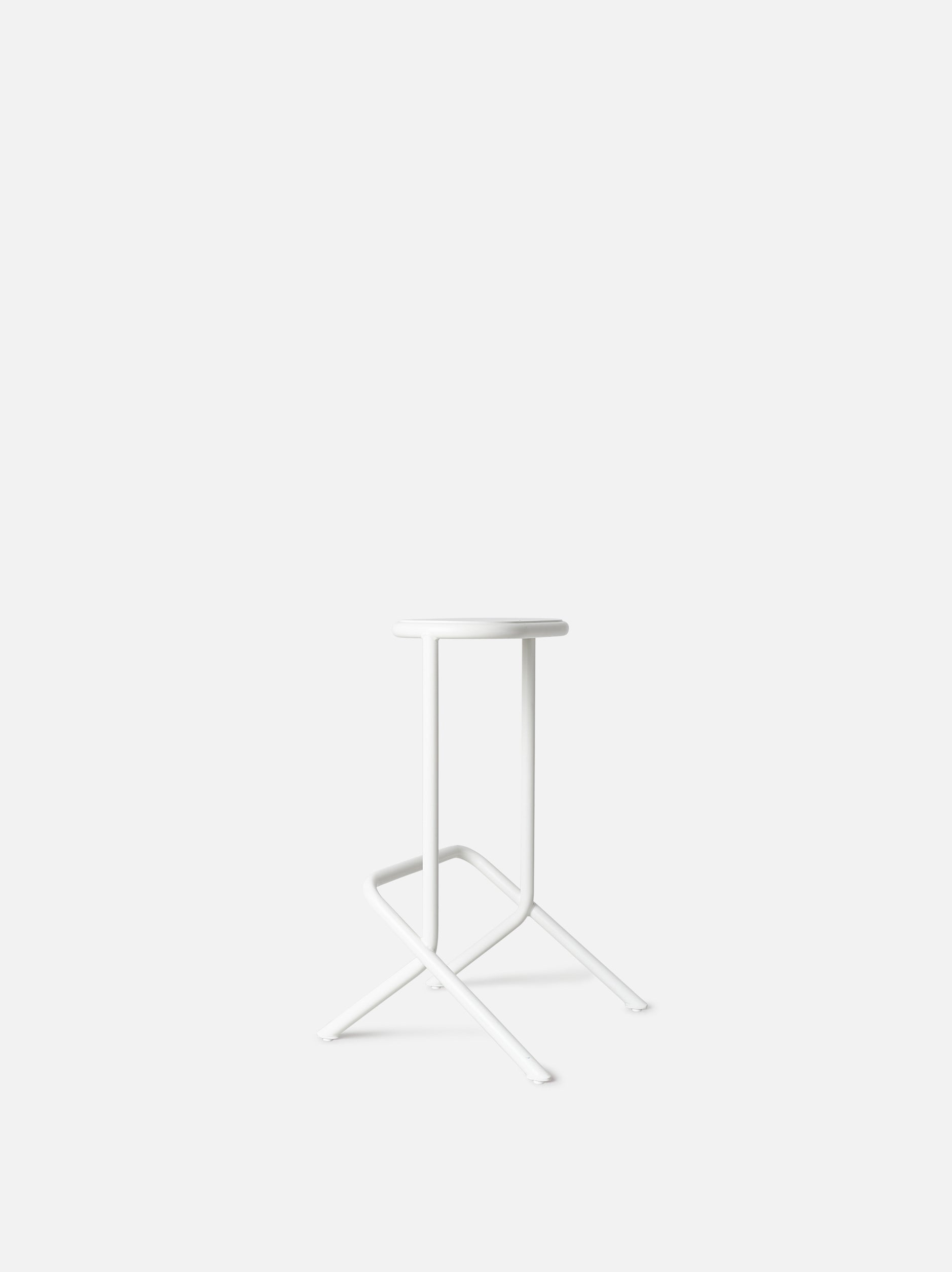 Platform Stool White / One Size