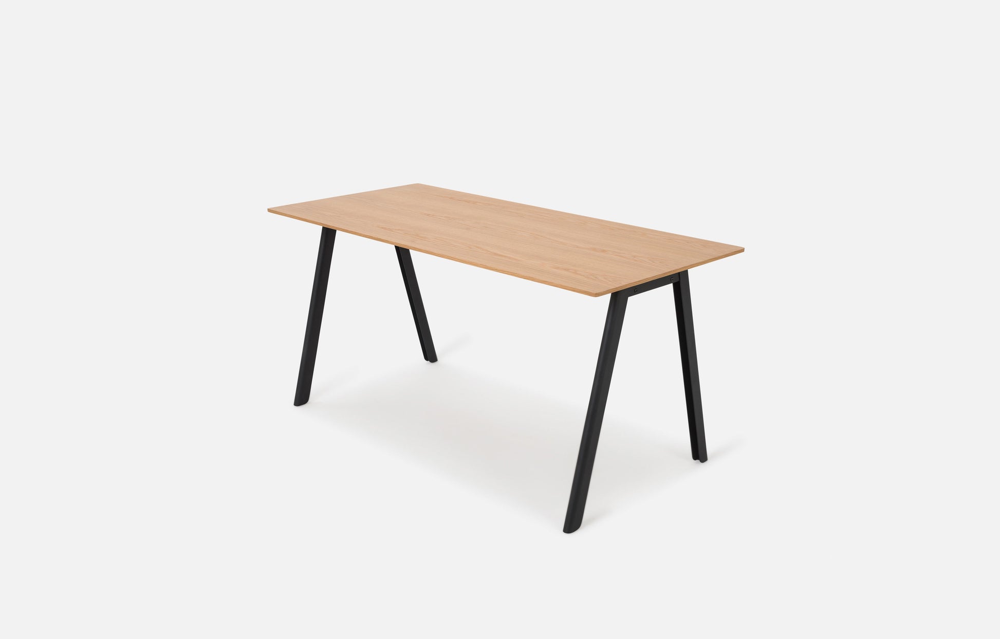 Assembly Desk Oak/Black / One Size