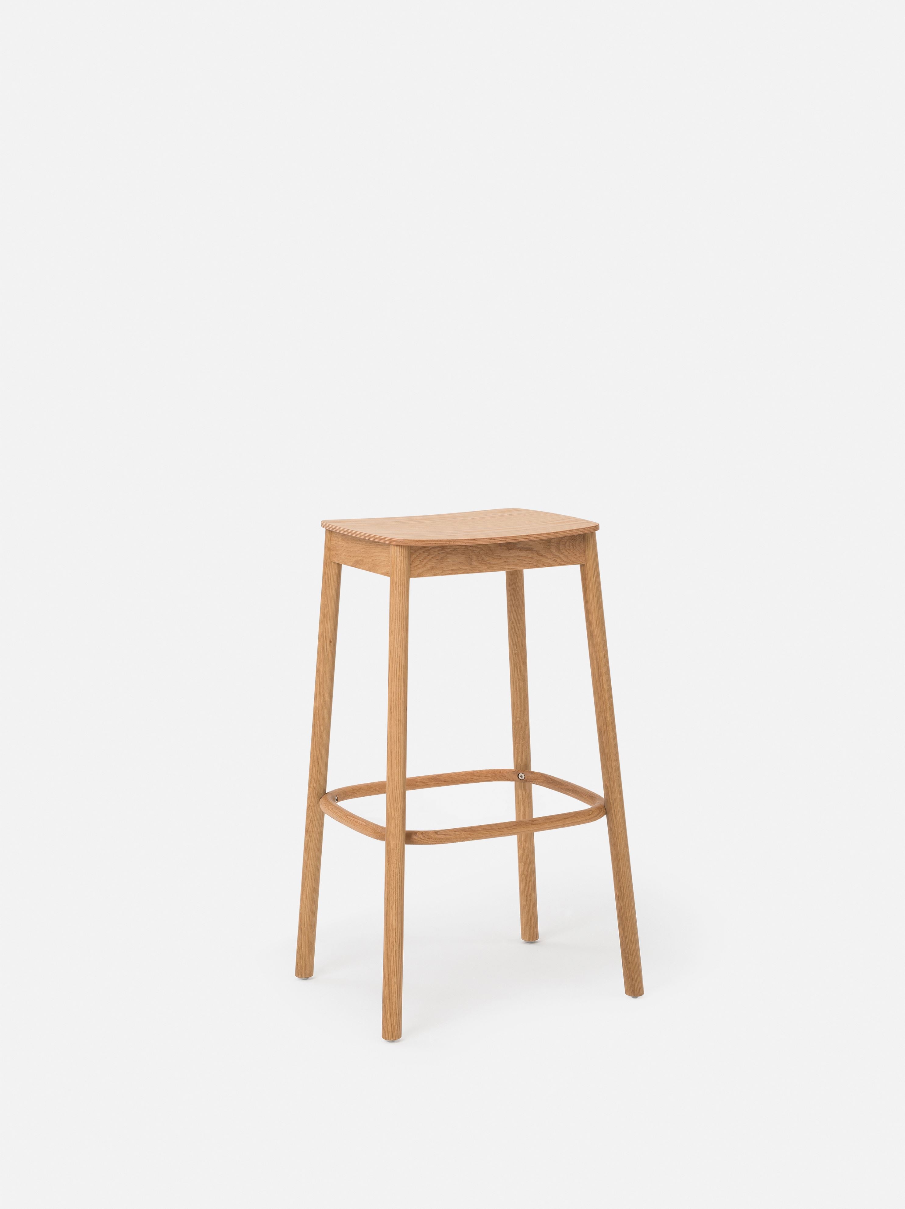 Radial Stool Oak / 76.5cmh