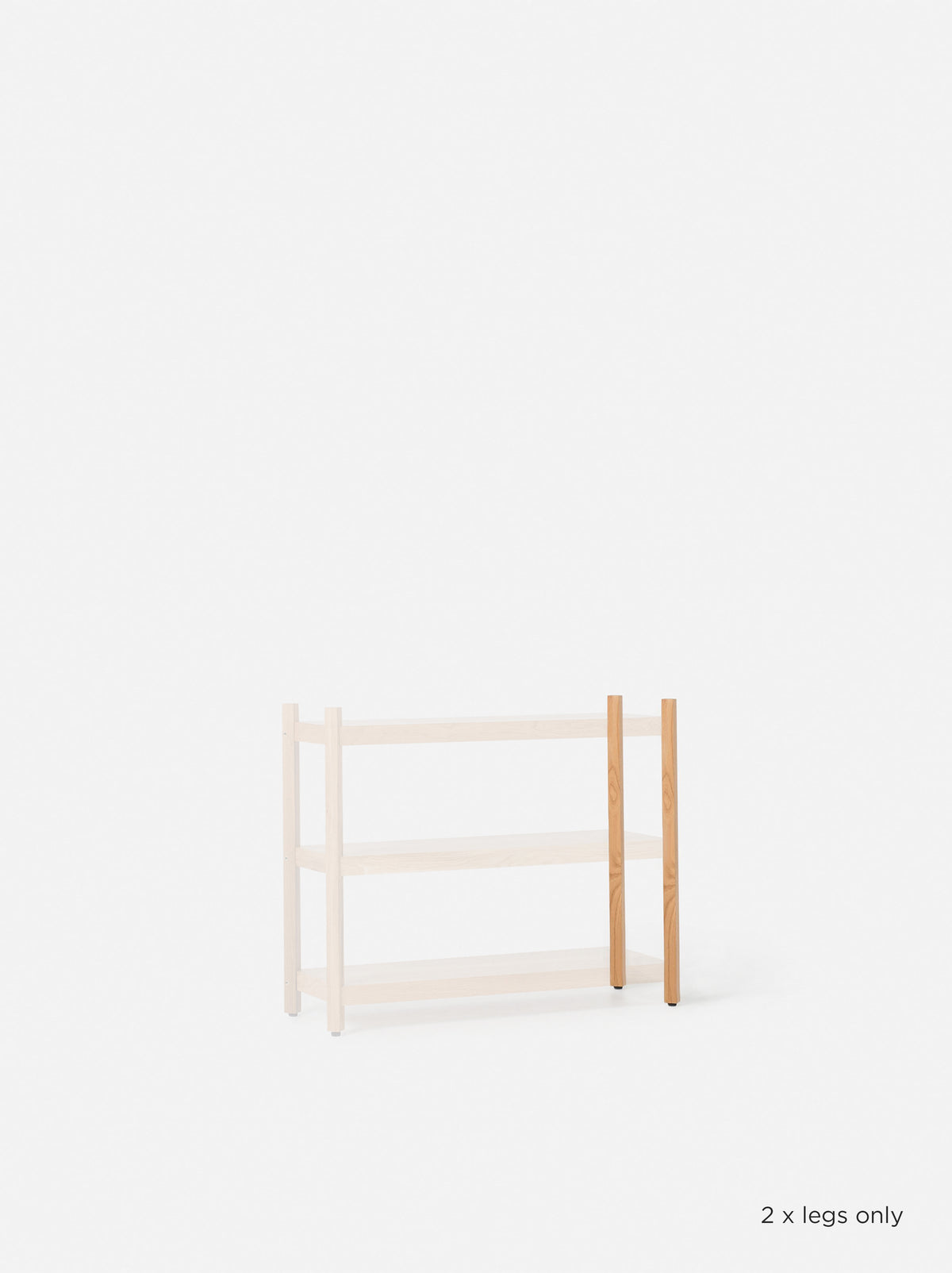 Tilt Upright 3 Tier PAIR Oak / Tilt 3-Tier Upright (Pair)