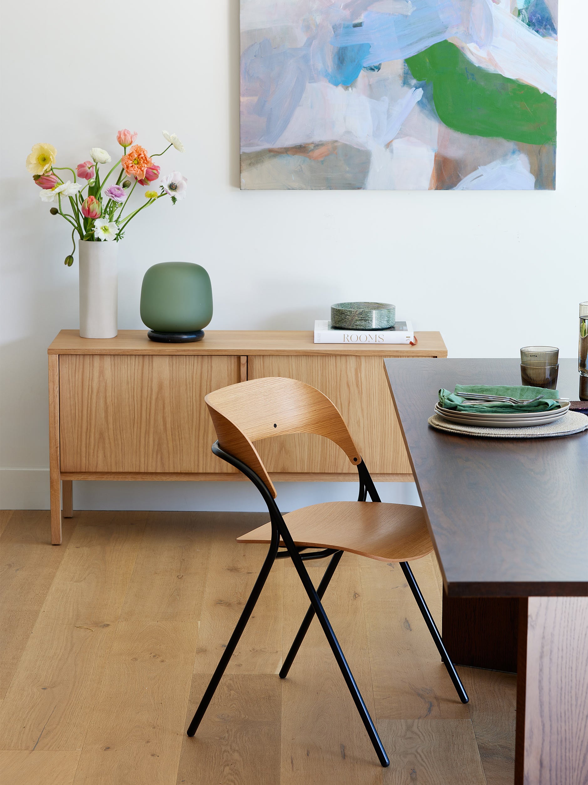 Trace Dining Chair Oak / One Size