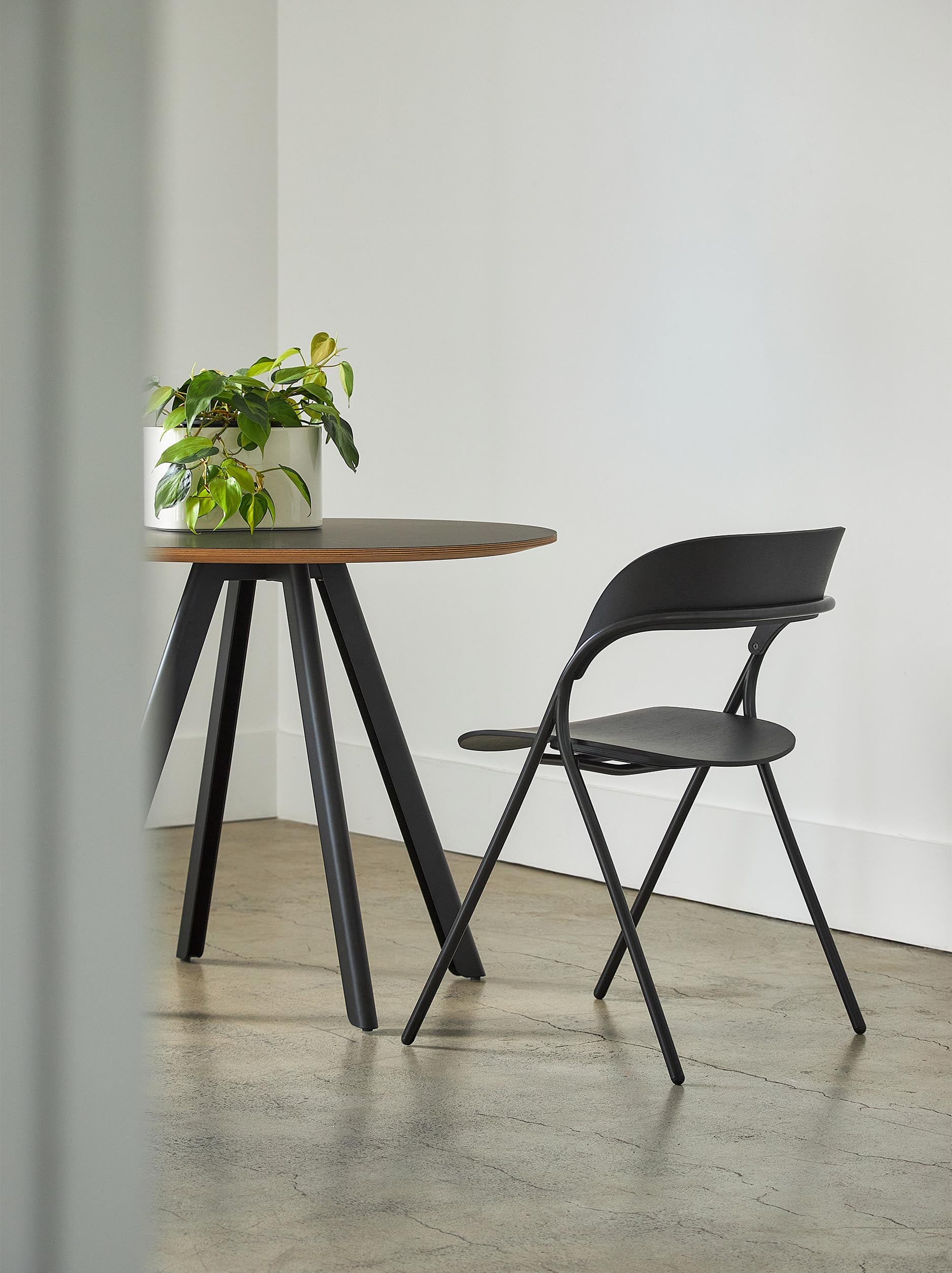Trace Dining Chair Black / One Size