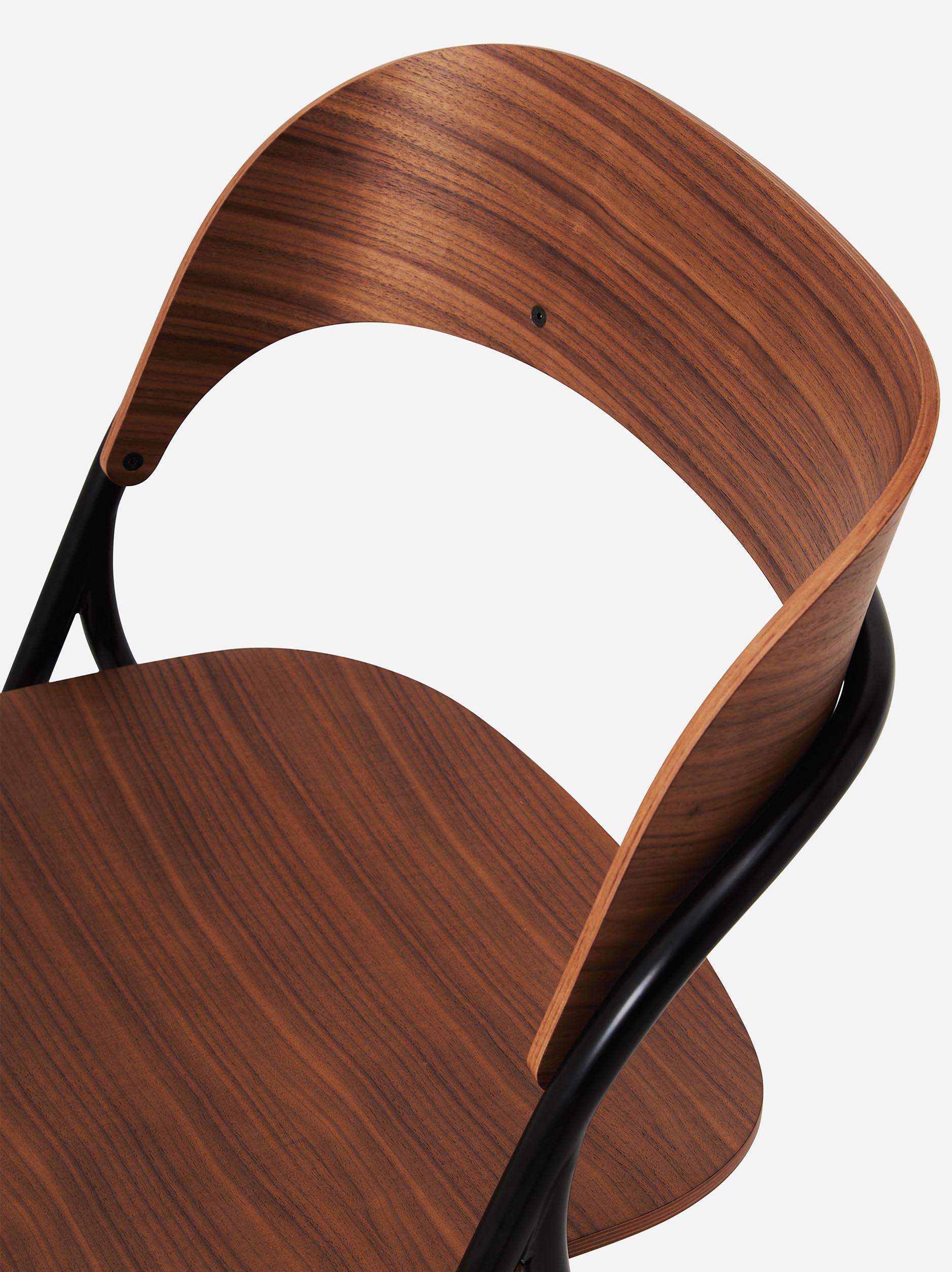 Trace Dining Chair Walnut / One Size