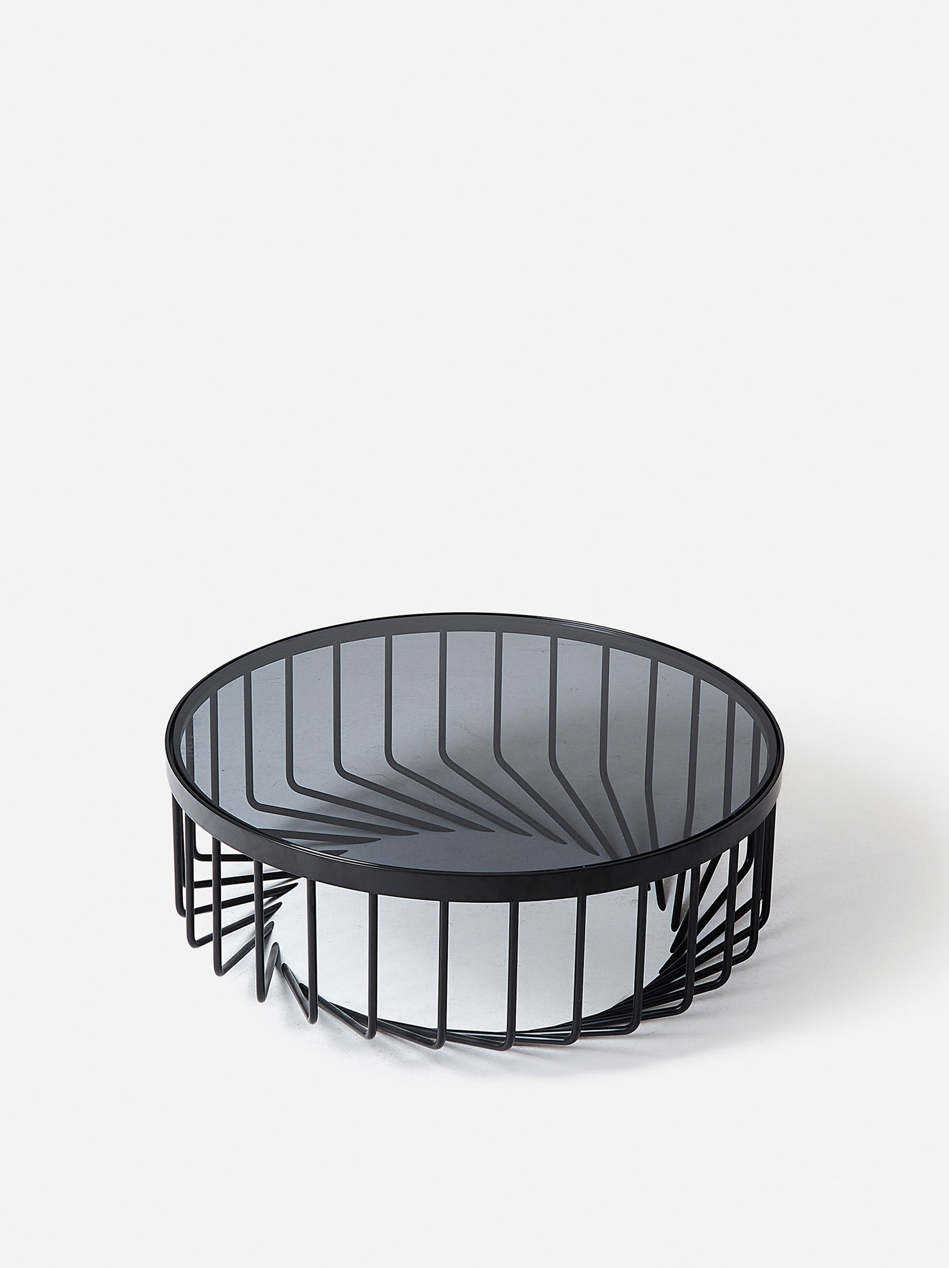 Helix Coffee Table Black/Smoke Grey / One Size