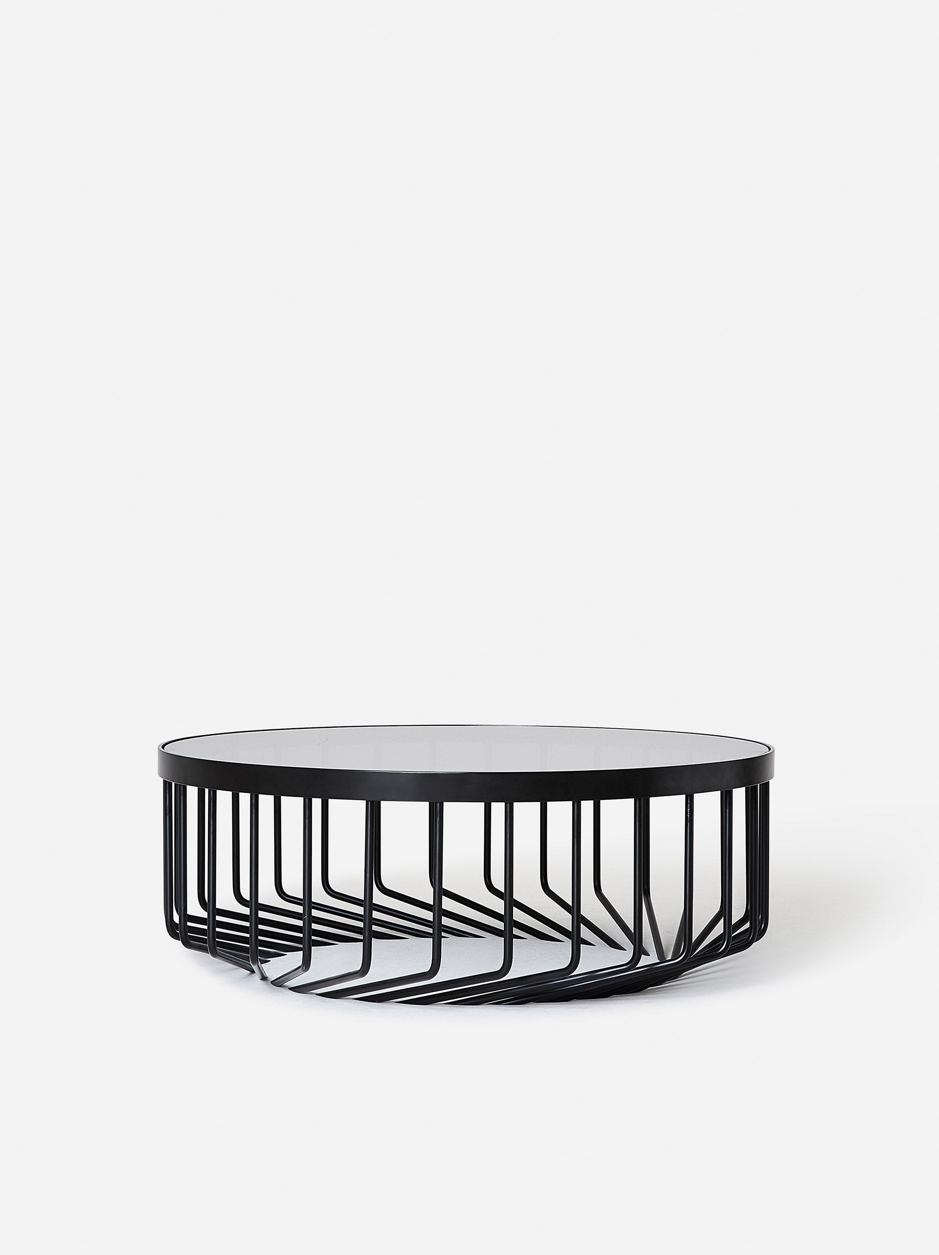 Helix Coffee Table Black/Smoke Grey / One Size