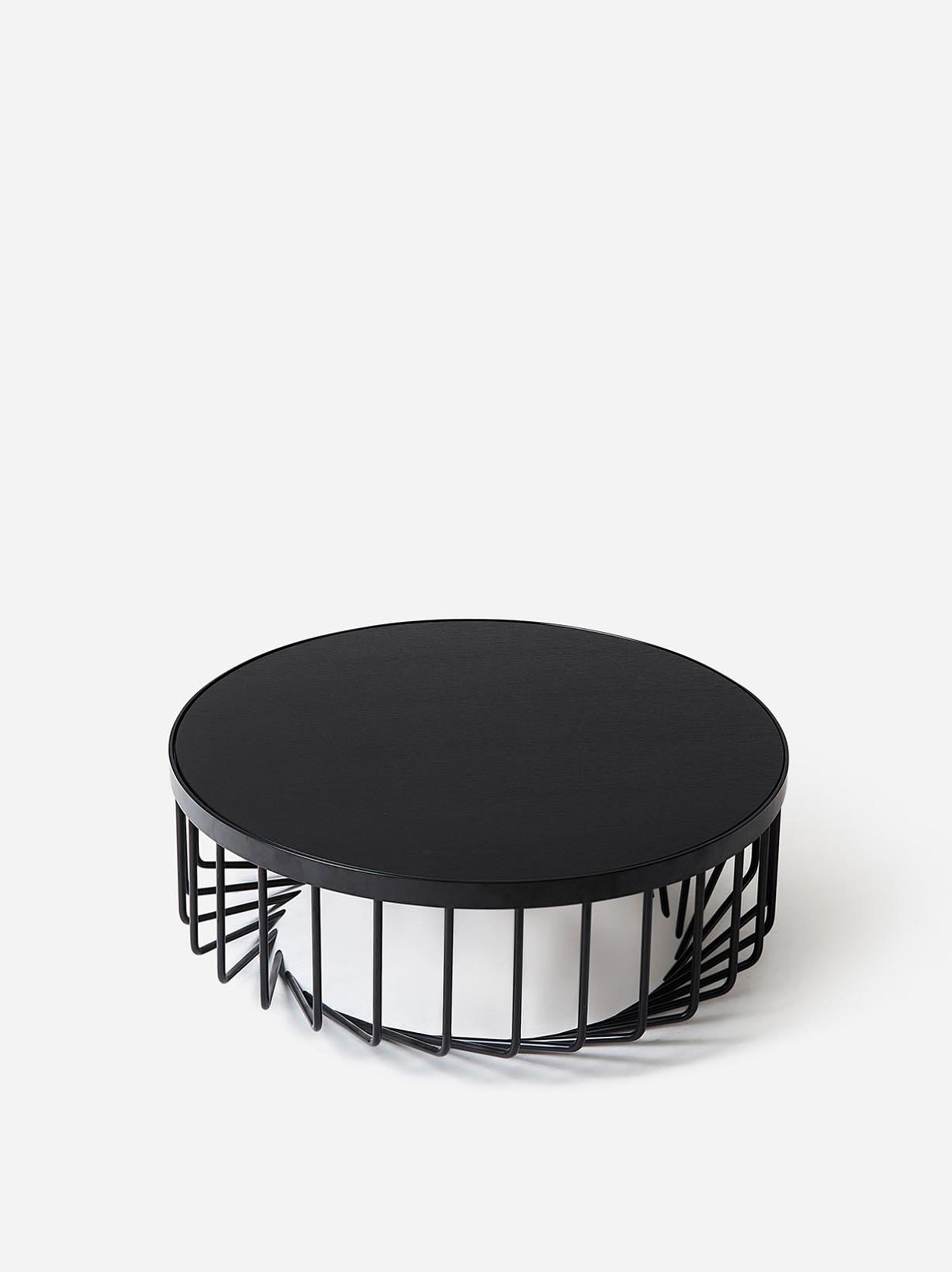 Helix Coffee Table Black/Black Oak / One Size