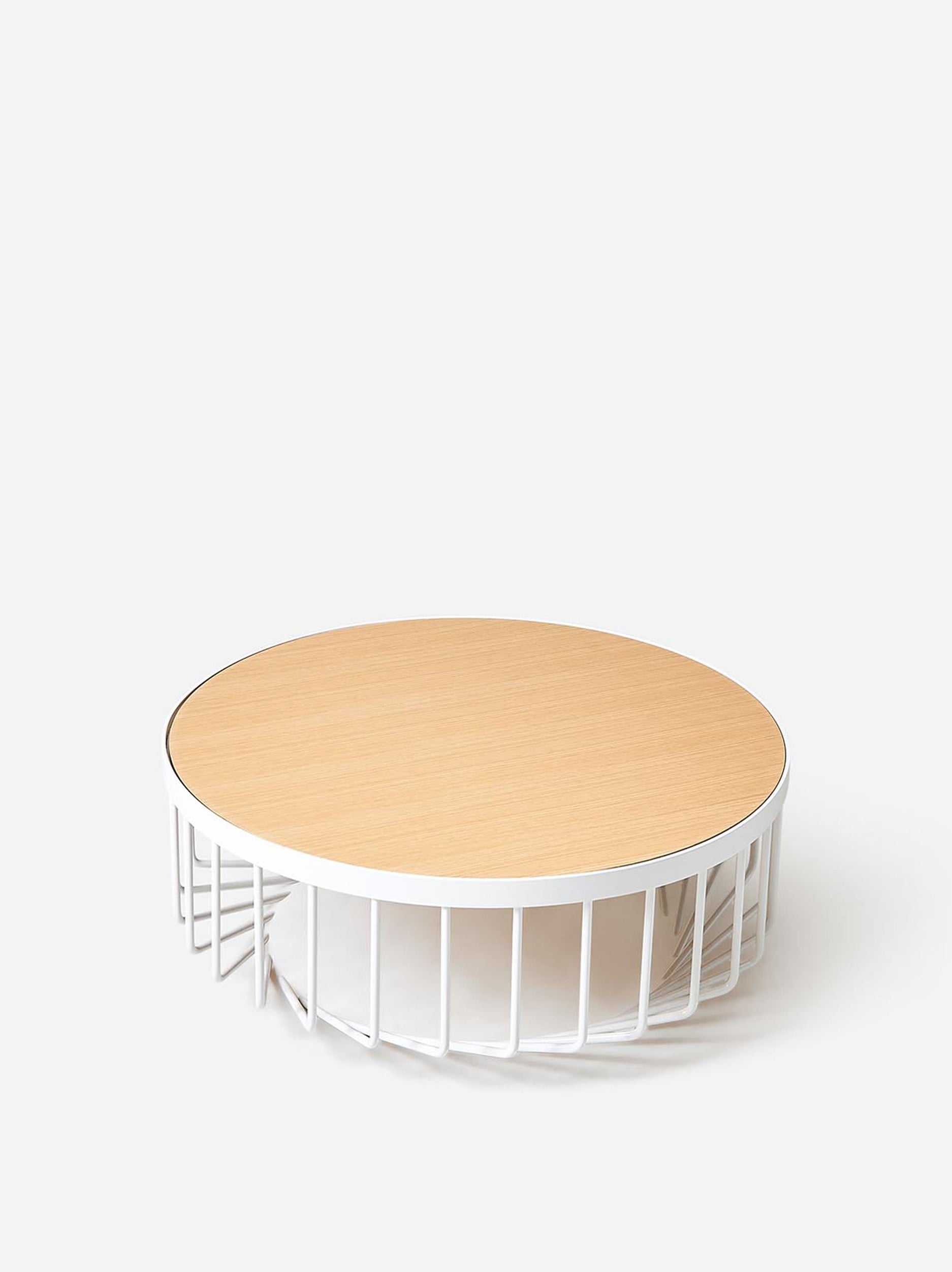 Helix Coffee Table White/Oak / One Size