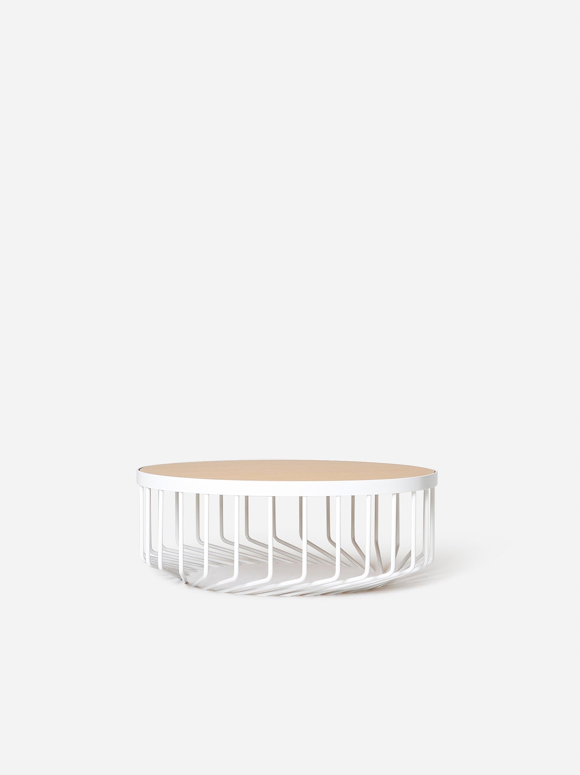 Helix Coffee Table White/Oak / One Size