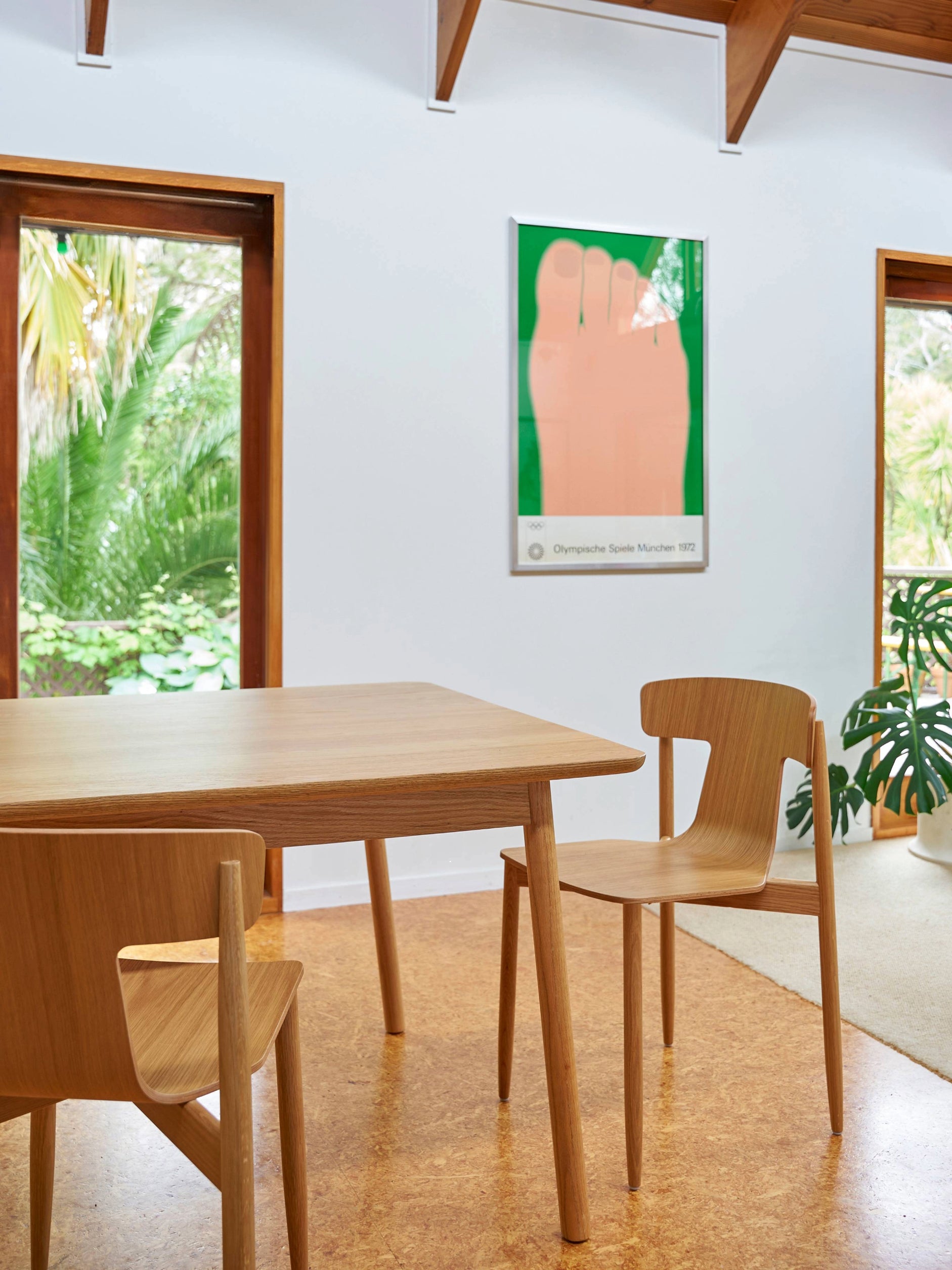 Bough Dining Chair Oak / 48x46x75.5cmh