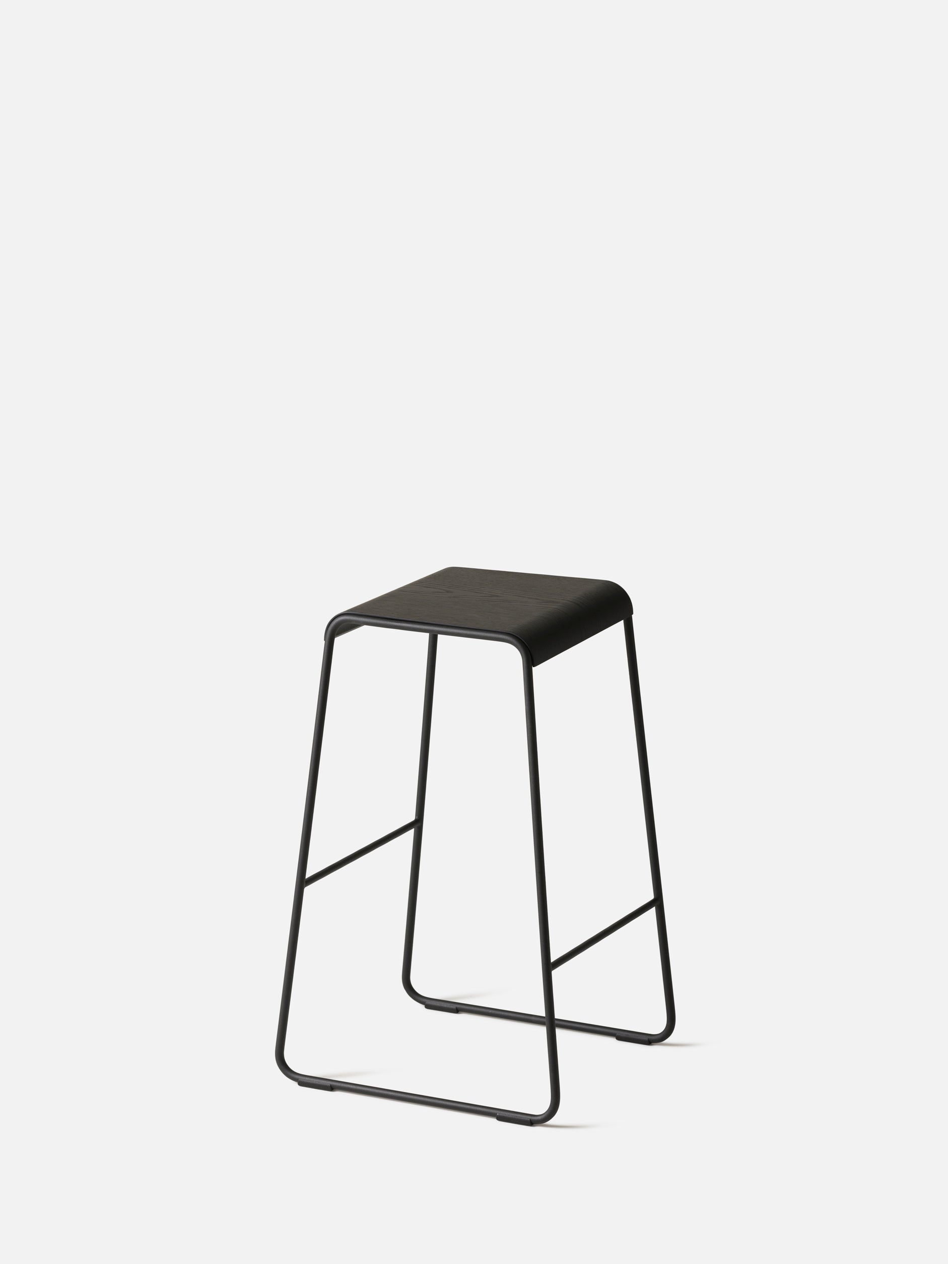 S2 Barstool Black/Black Oak / Medium