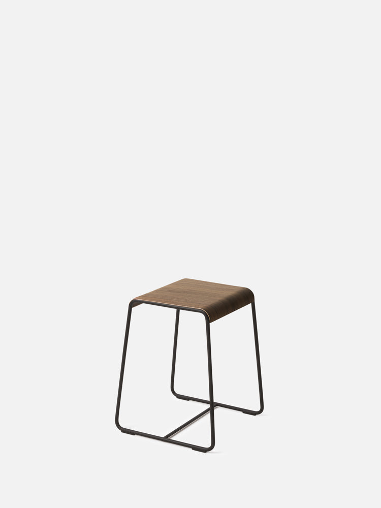 S2 Barstool Black/Walnut / Small