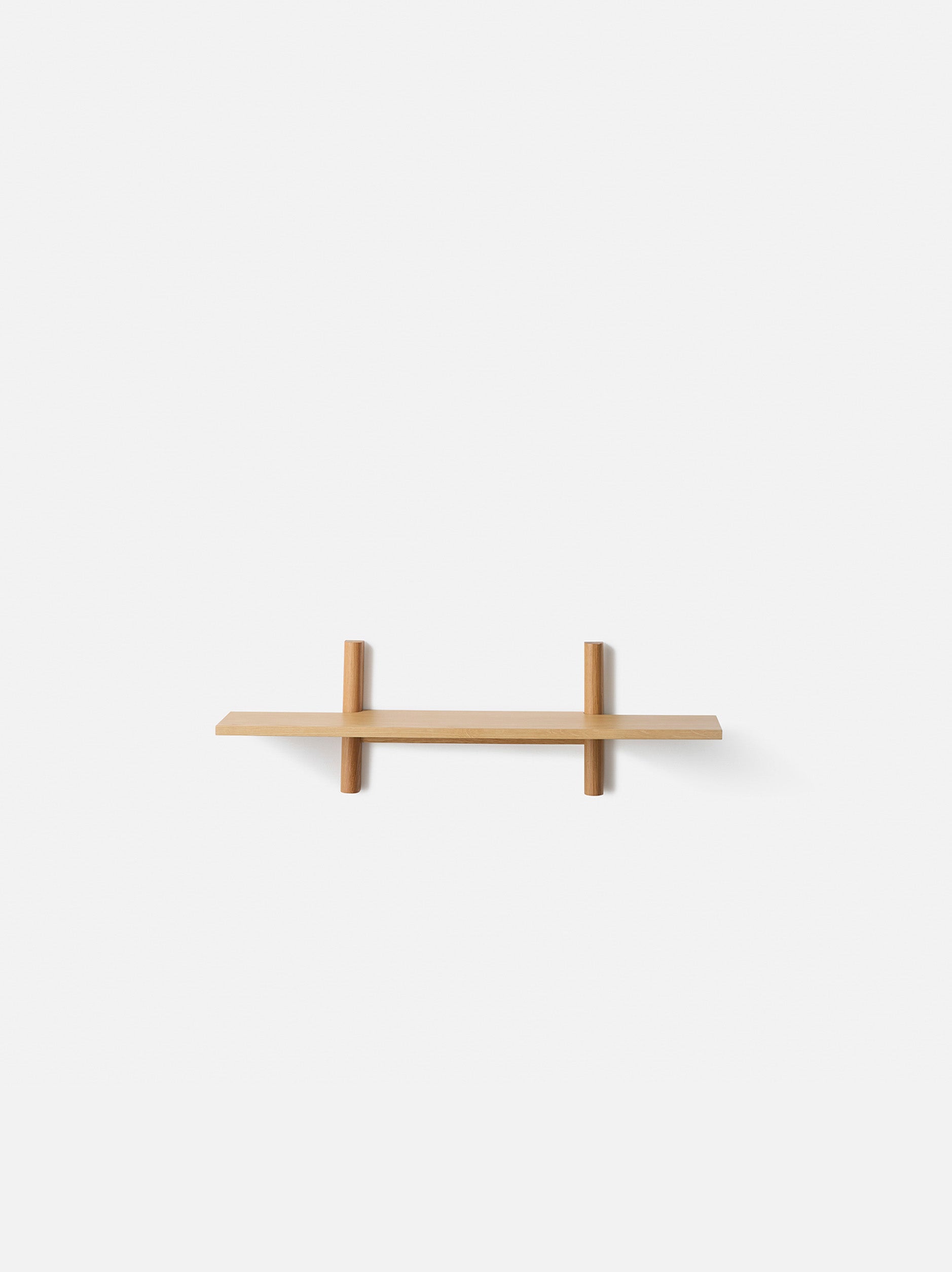 Exhibit Shelf Oak / Single