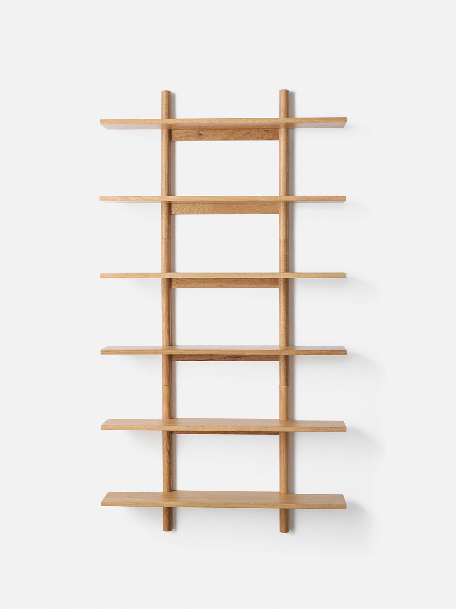 Exhibit Shelf Oak / Double