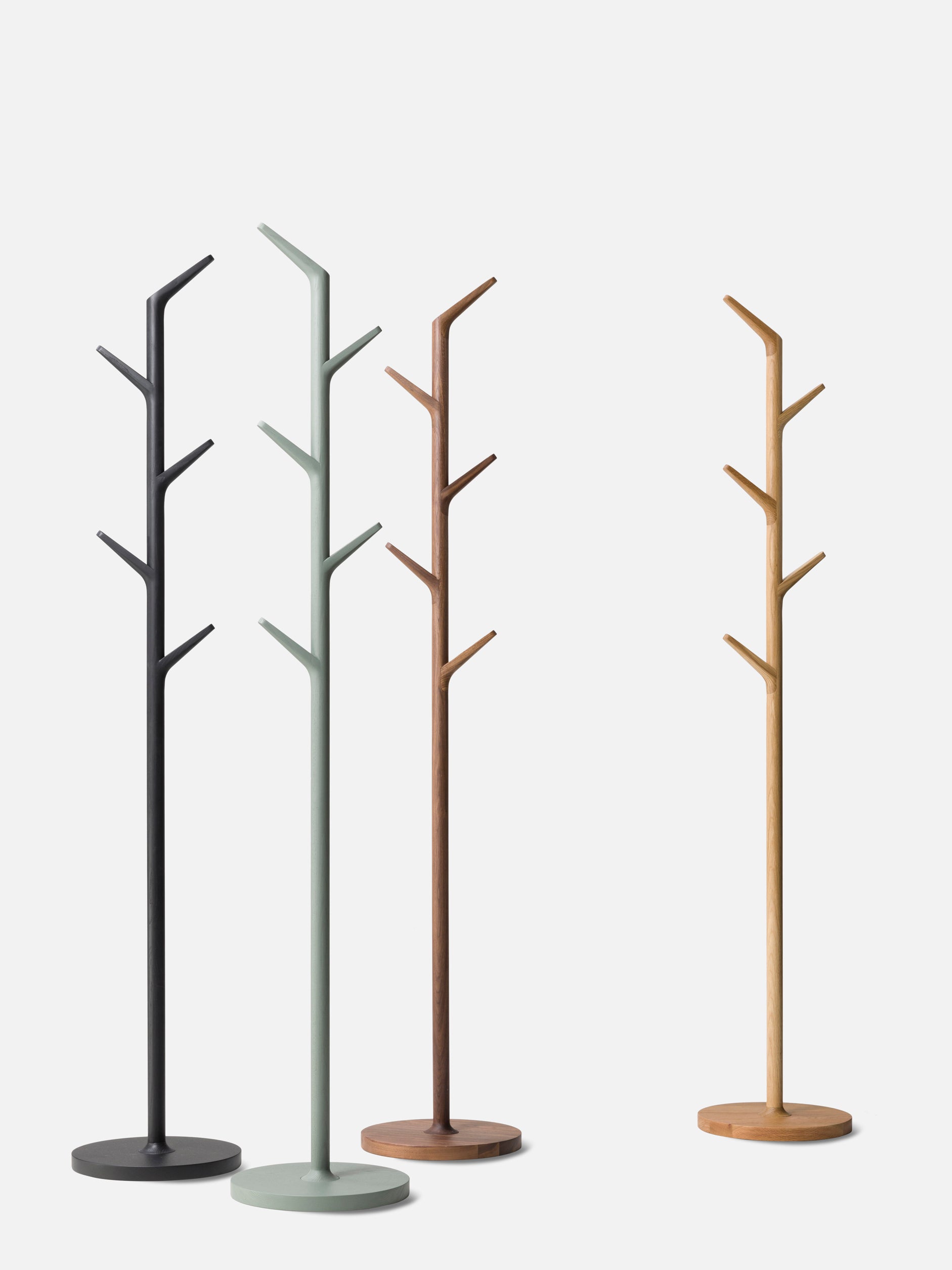 Harakeke Coat Stand Black / One Size