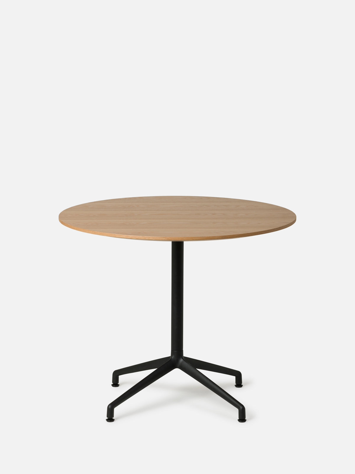 730 Series Dining Table Round Top Oak / 90cmdia