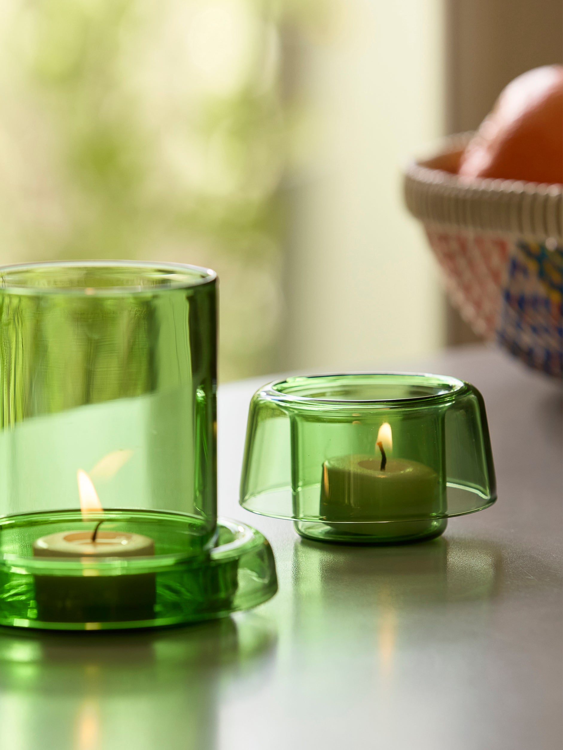 Cascade Tealight Holder Mint / One Size