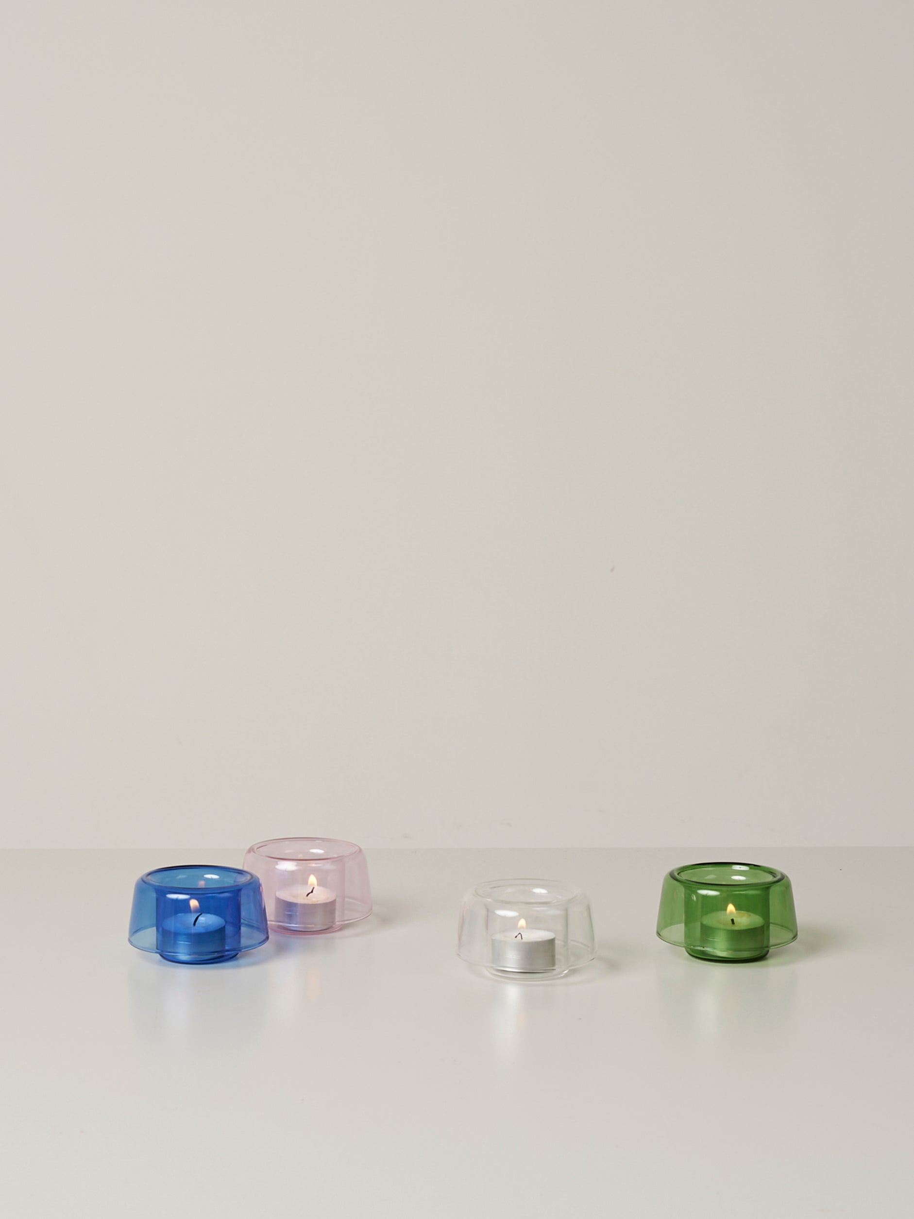 Cascade Tealight Holder Rose / One Size