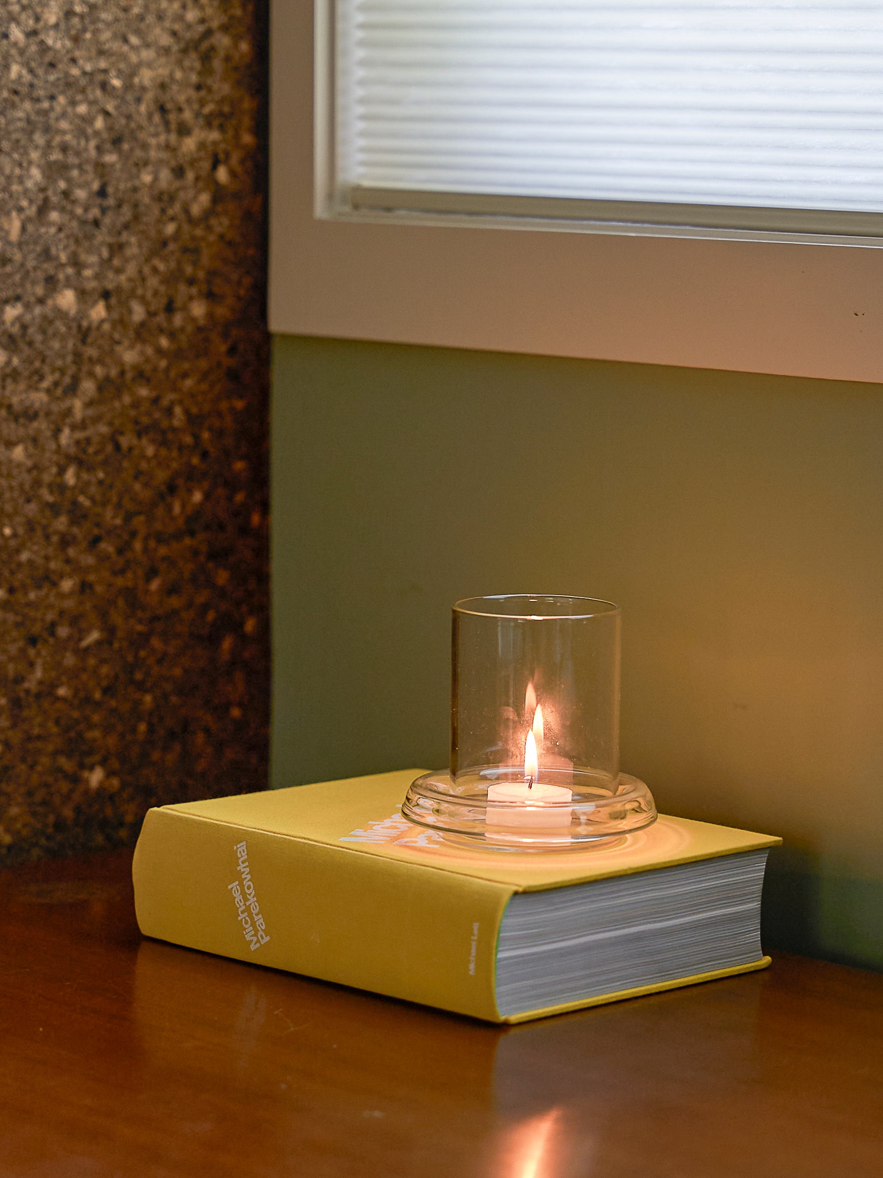 Cascade Hurricane Lamp Clear / Small