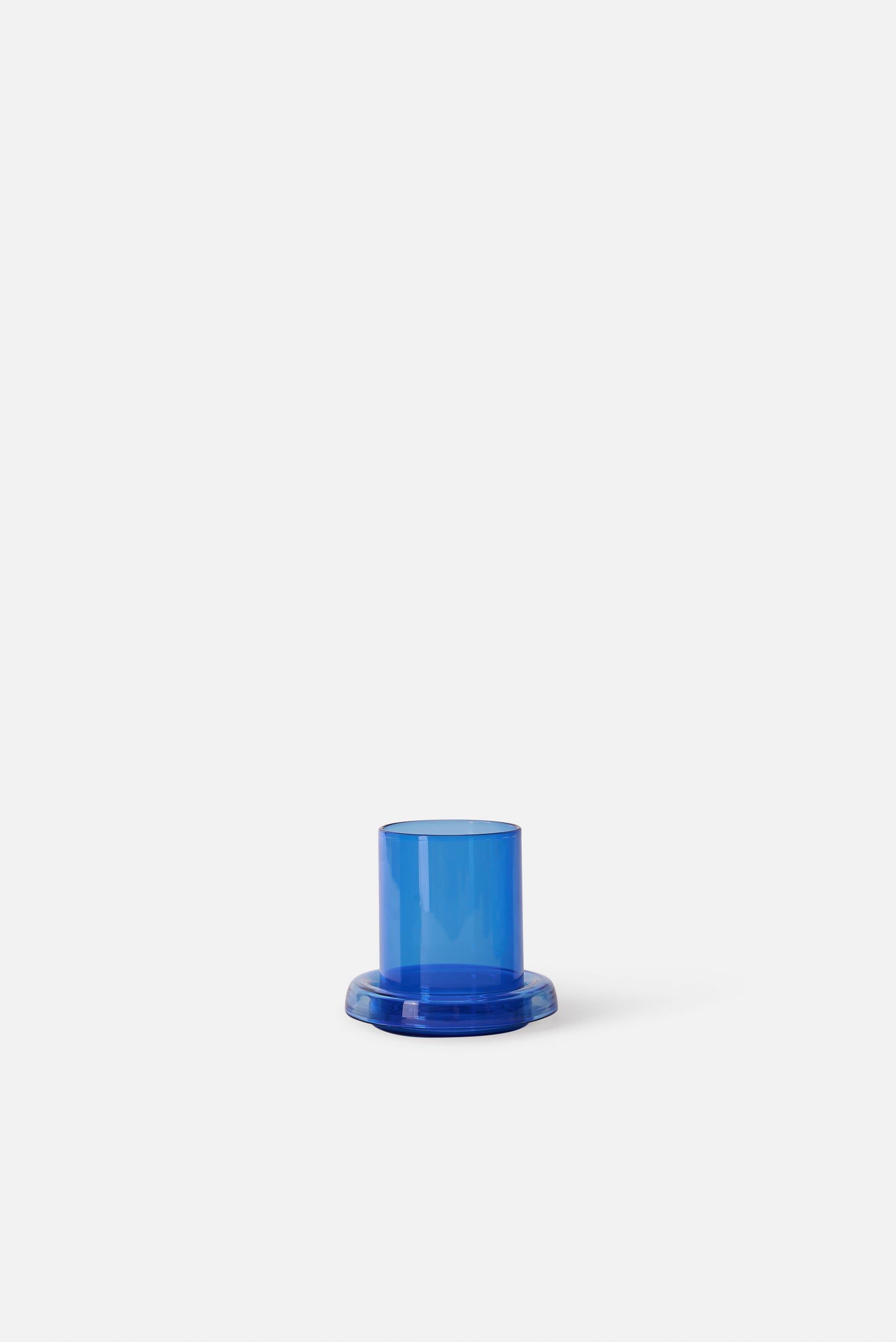 Cascade Hurricane Lamp Cobalt / Small