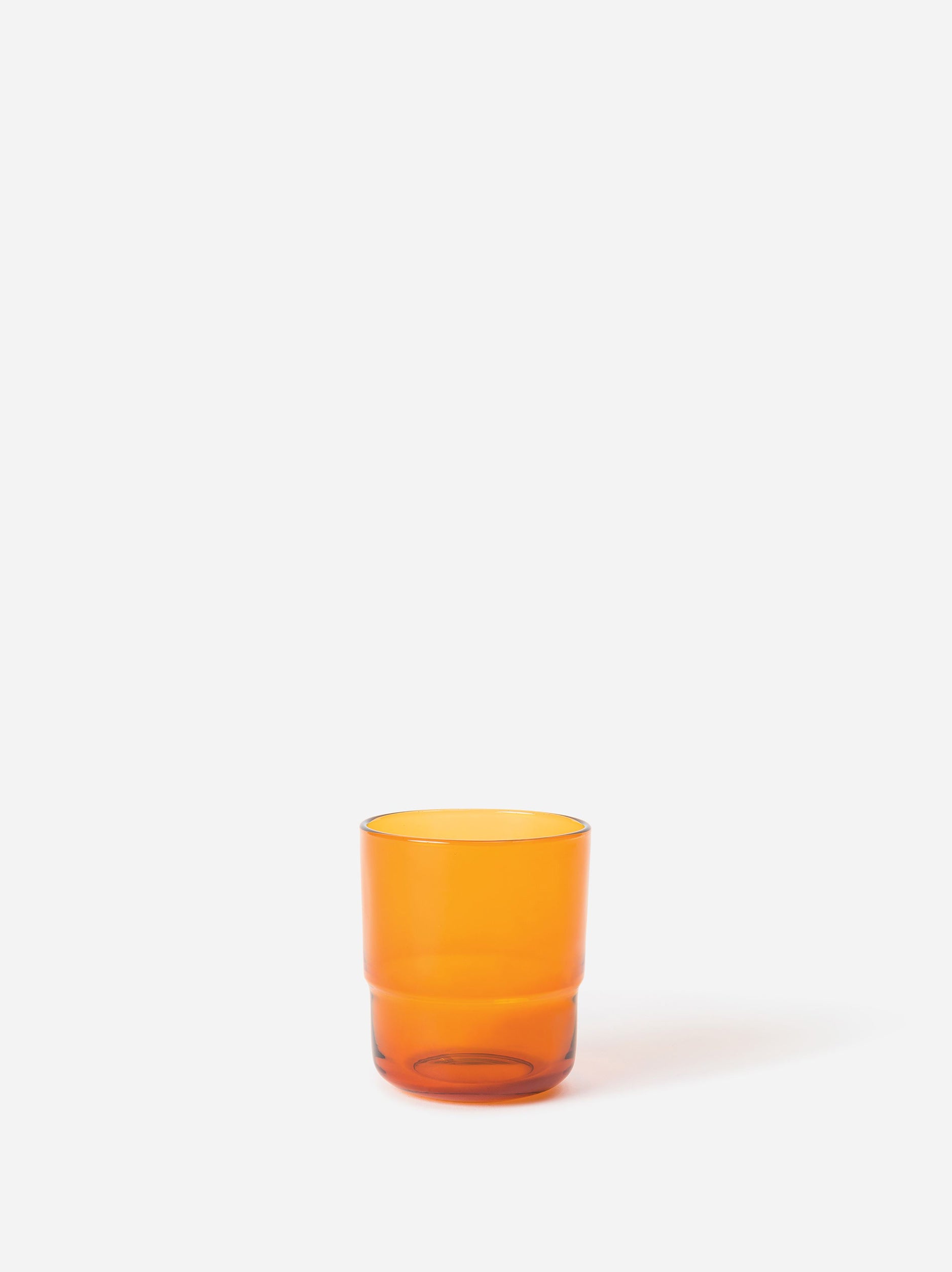 Piccadilly Tumbler Set of 6 Amber / 250ml