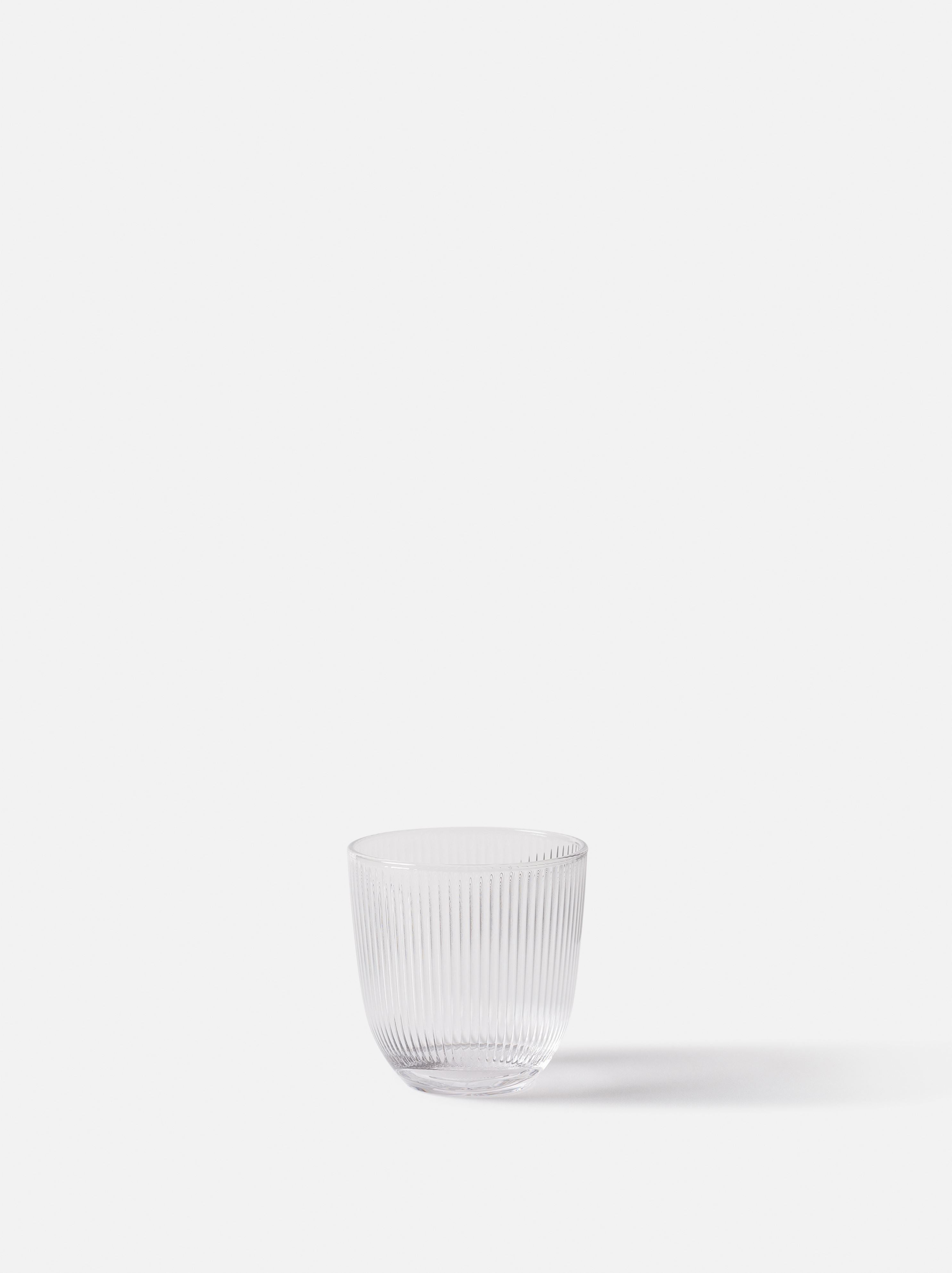 Rib Tumbler Set of 6 Clear / 320ml