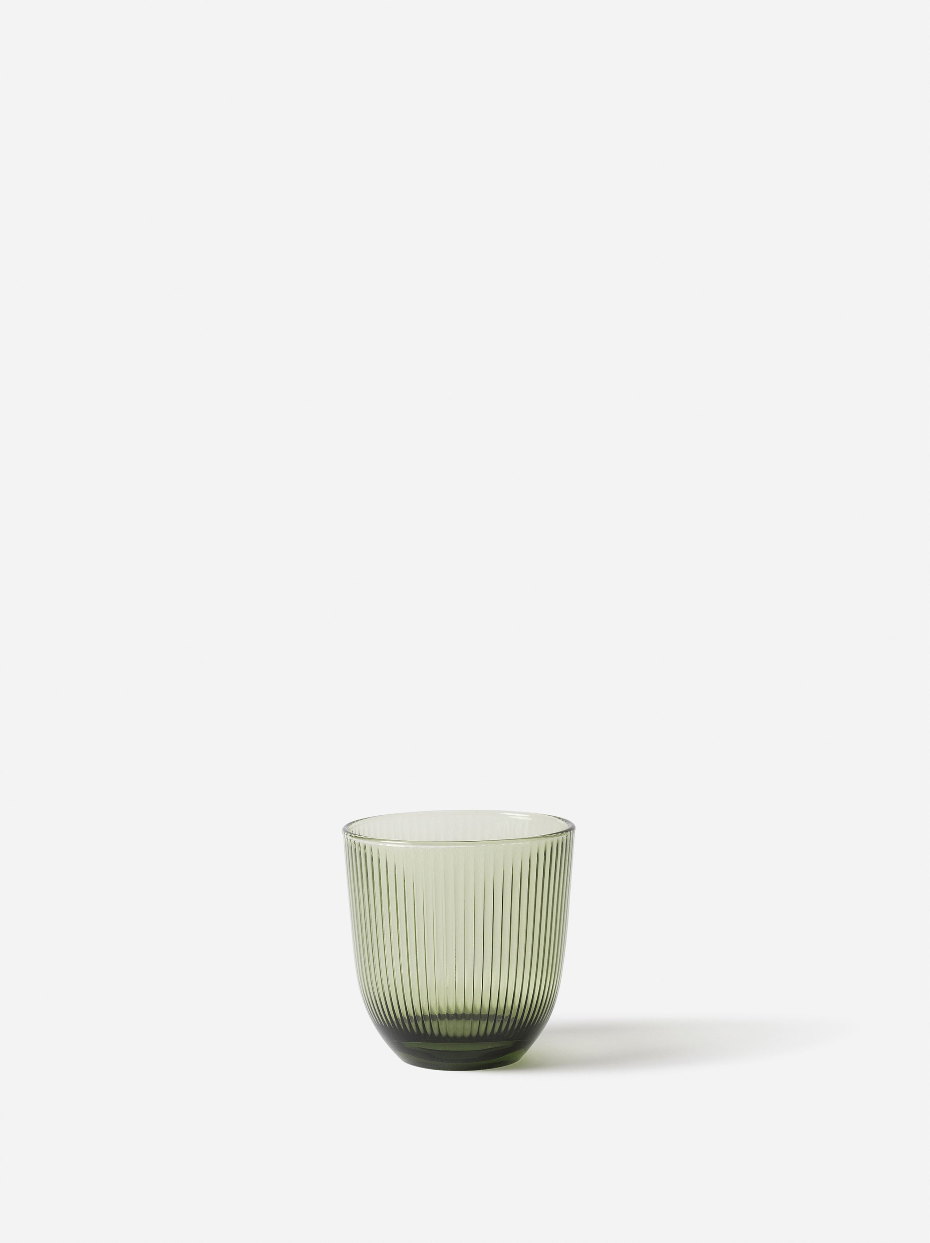 Rib Tumbler Set of 6 Olive / 320ml