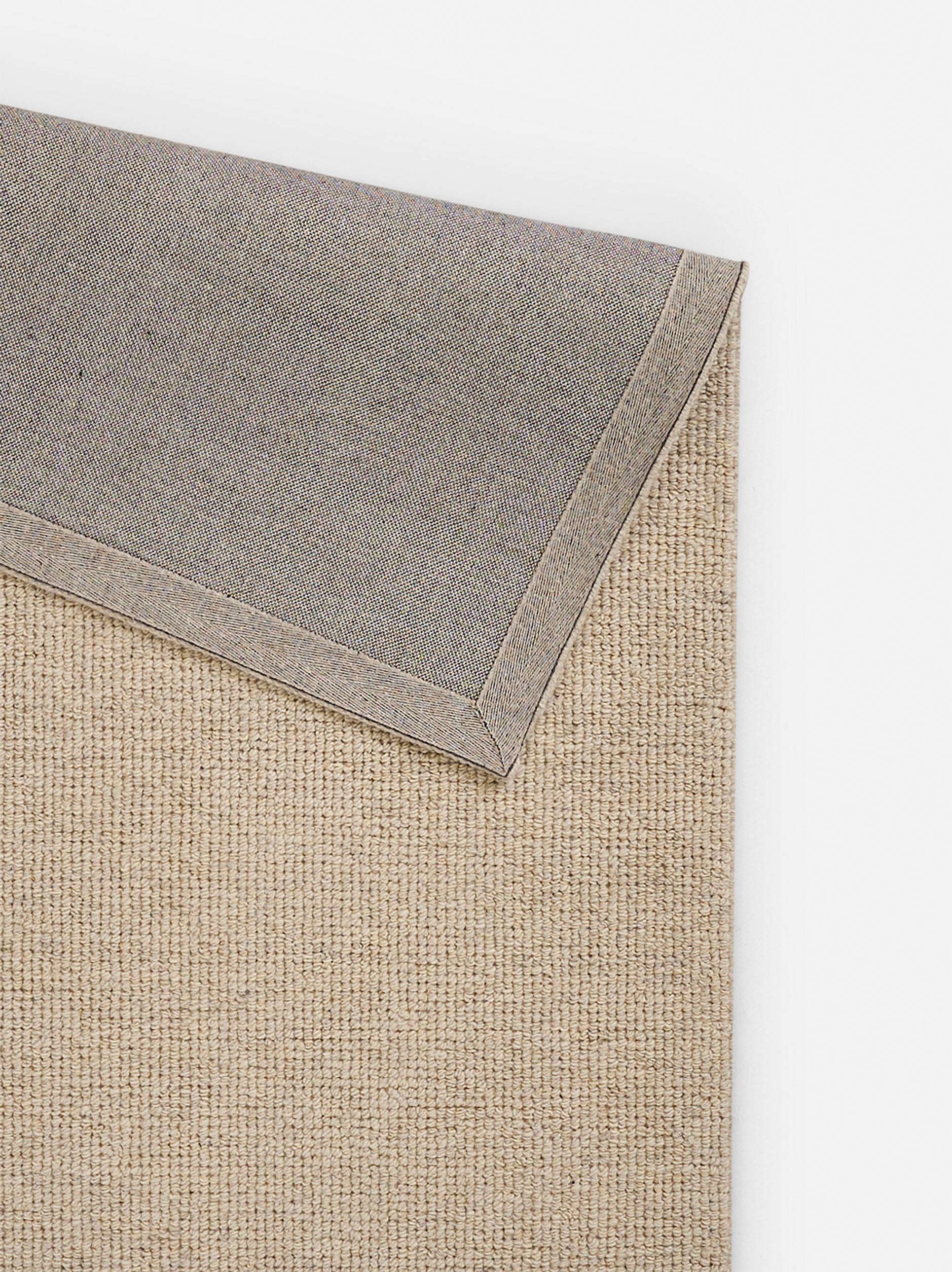 Joni Wool Mat Oatmeal / Large
