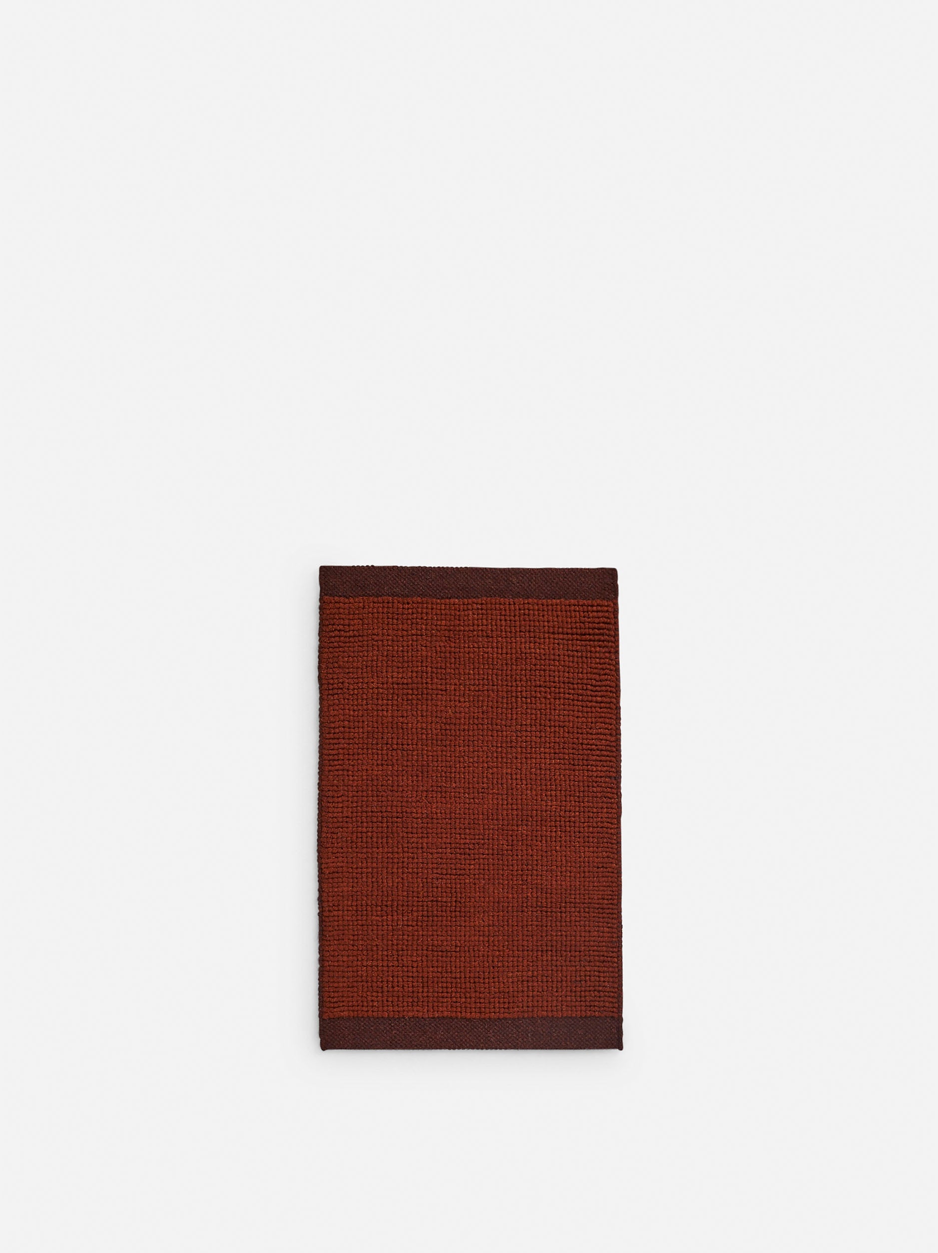 Joni Wool Door Mat Paprika/Mulberry / Small