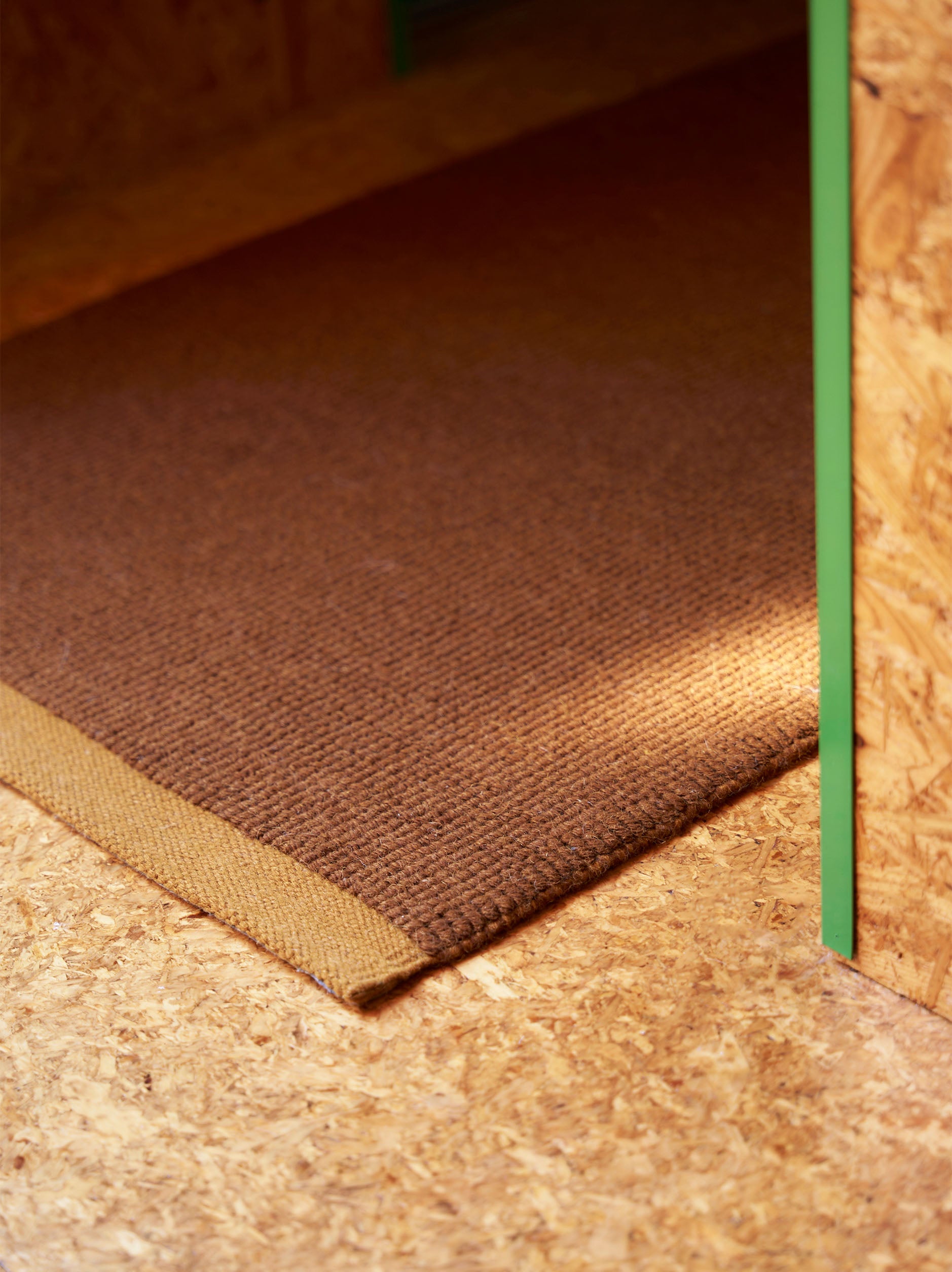 Joni Wool Door Mat Orange Peel/Saffron / Medium