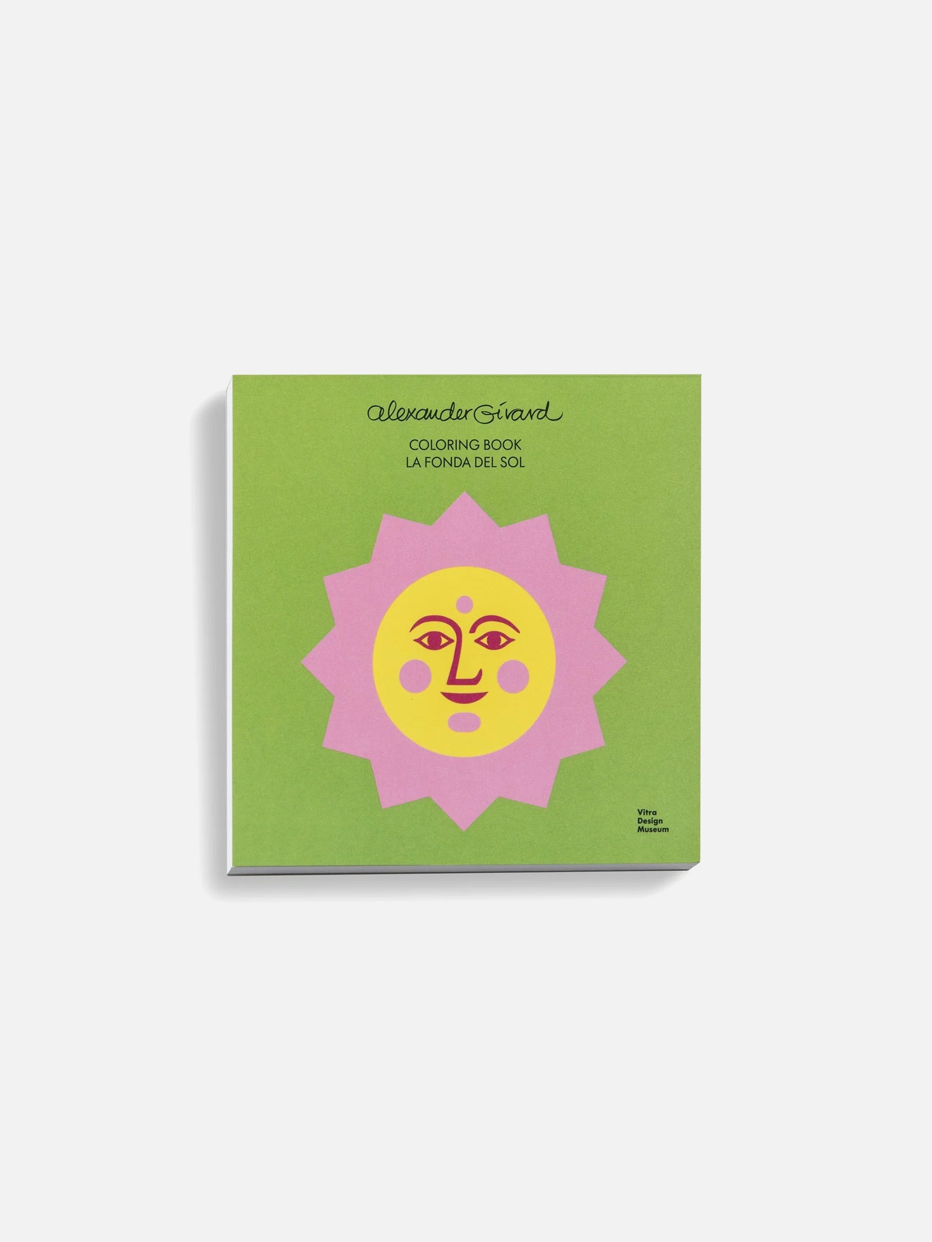 Vitra A. Girard Coloring Book: La Fonda Del Sol Green/Pink / One Size