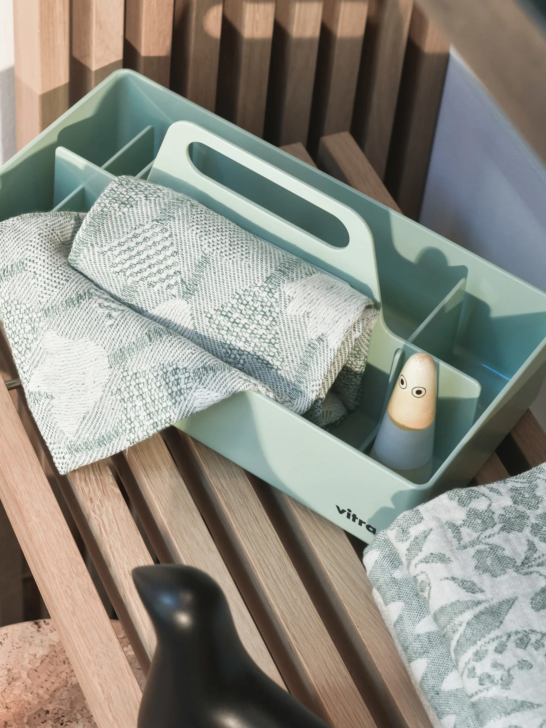 Vitra Recycled Plastic Toolbox Mint Green / One Size