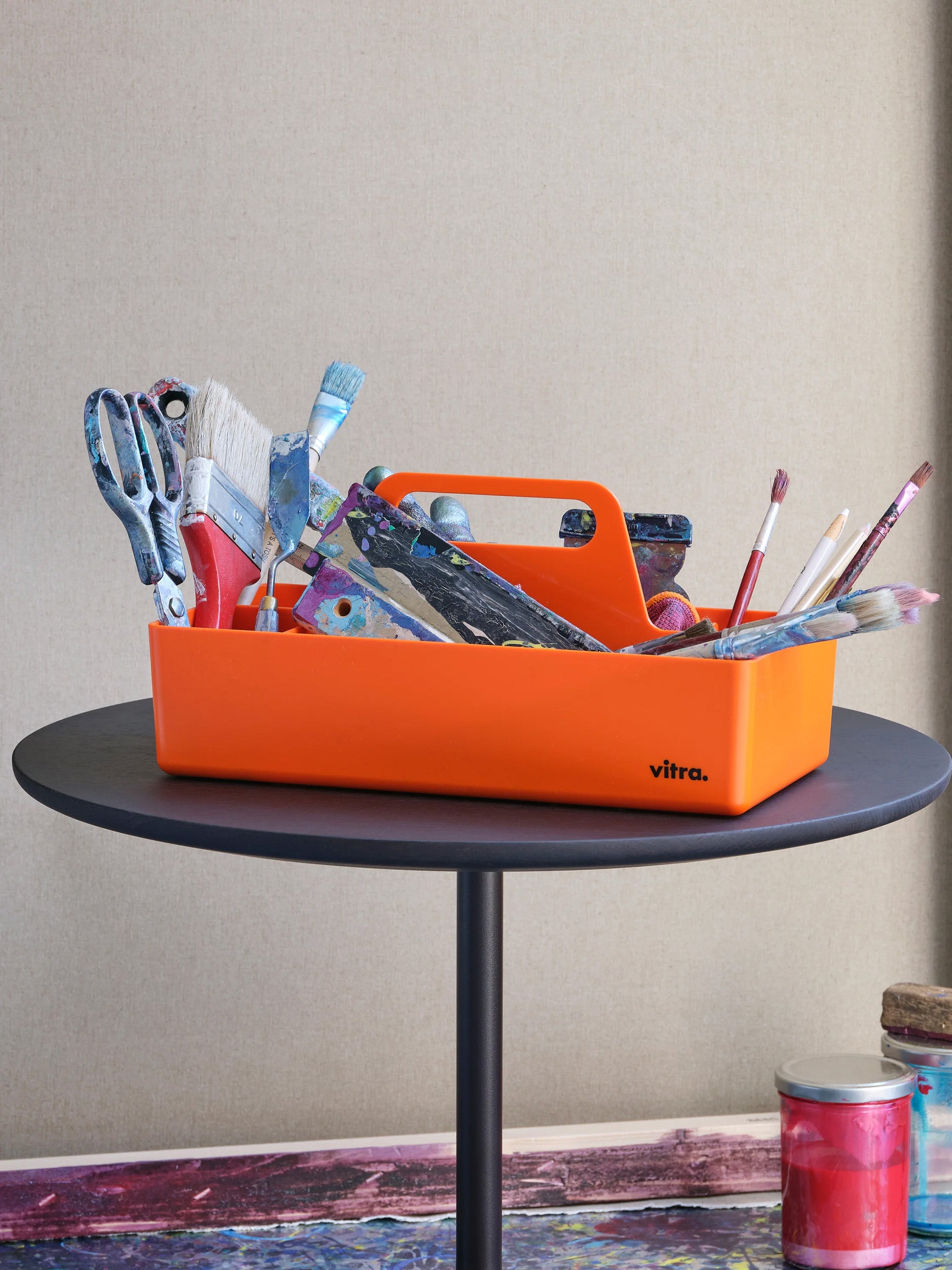 Vitra Recycled Plastic Toolbox Tangerine / One Size