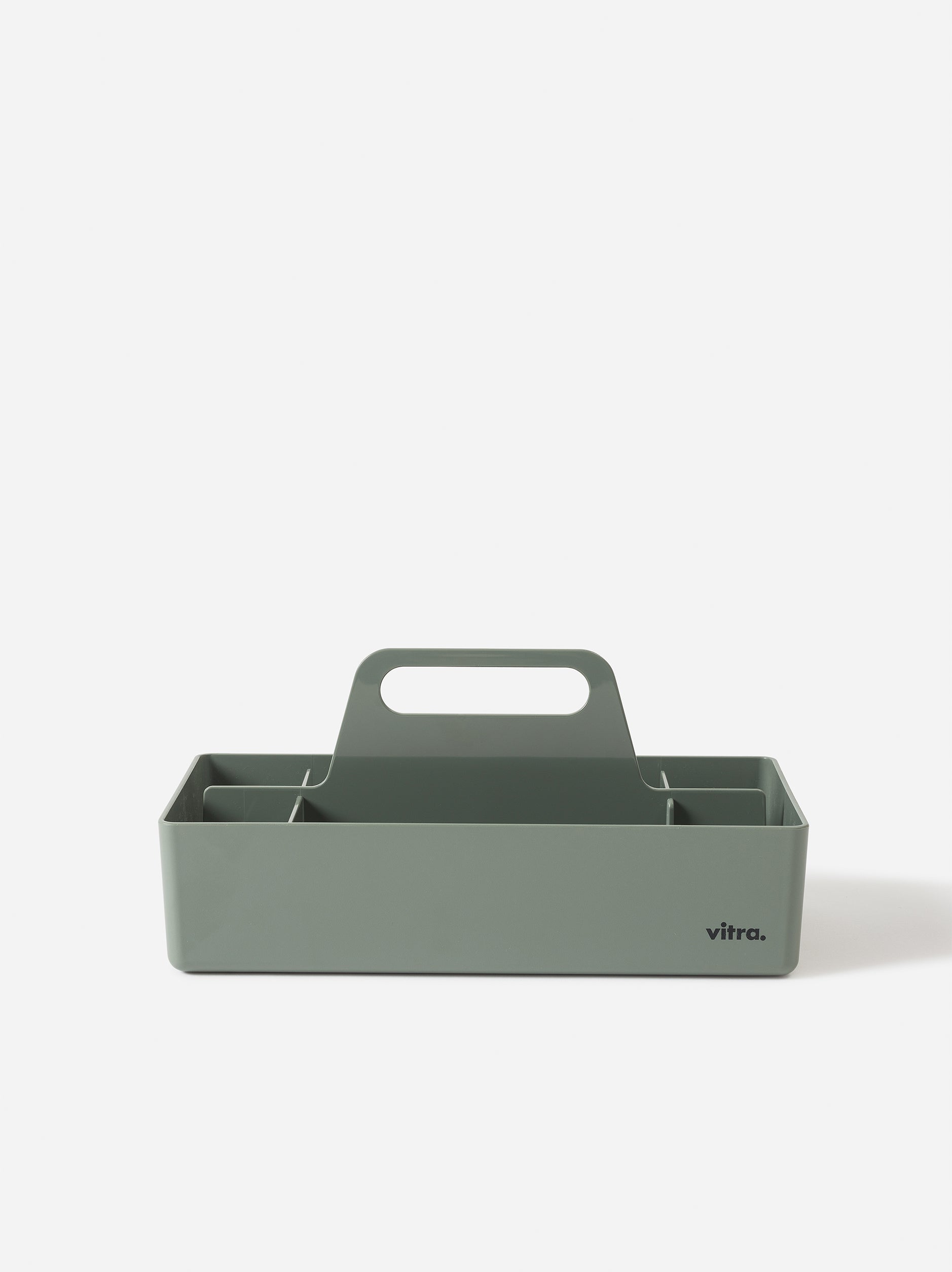 Vitra Recycled Plastic Toolbox Moss Grey / One Size