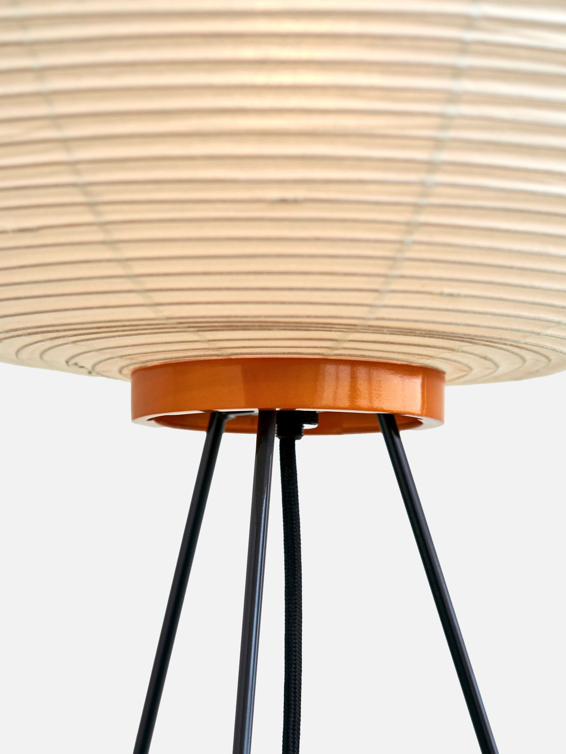 Vitra Akari 10A Standard Lamp White / 53x53x123cmh