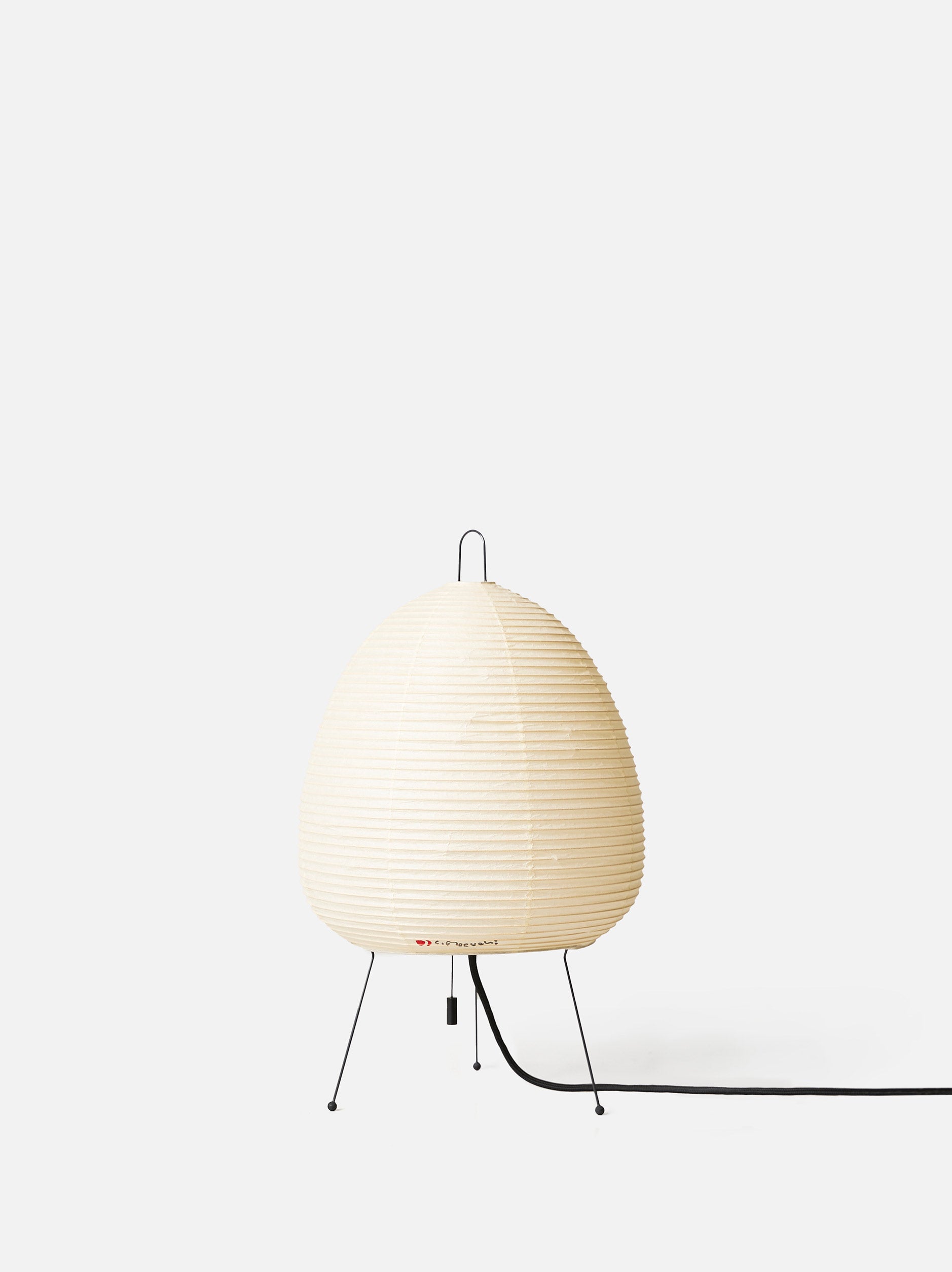 Vitra Akari 1A Table Lamp White / 25x25x43cmh