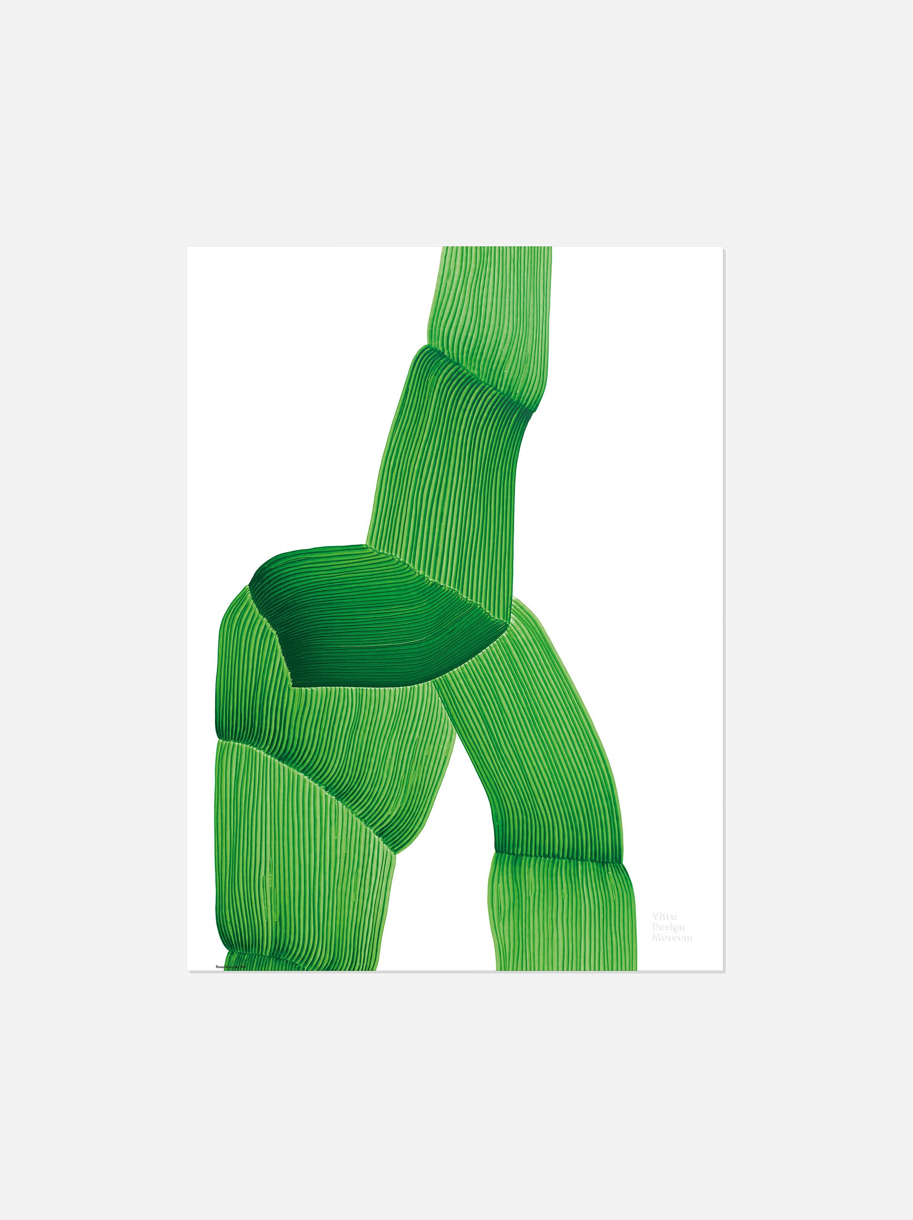 Vitra Ronan Bouroullec Drawing Poster Green / 50x67.5cmh