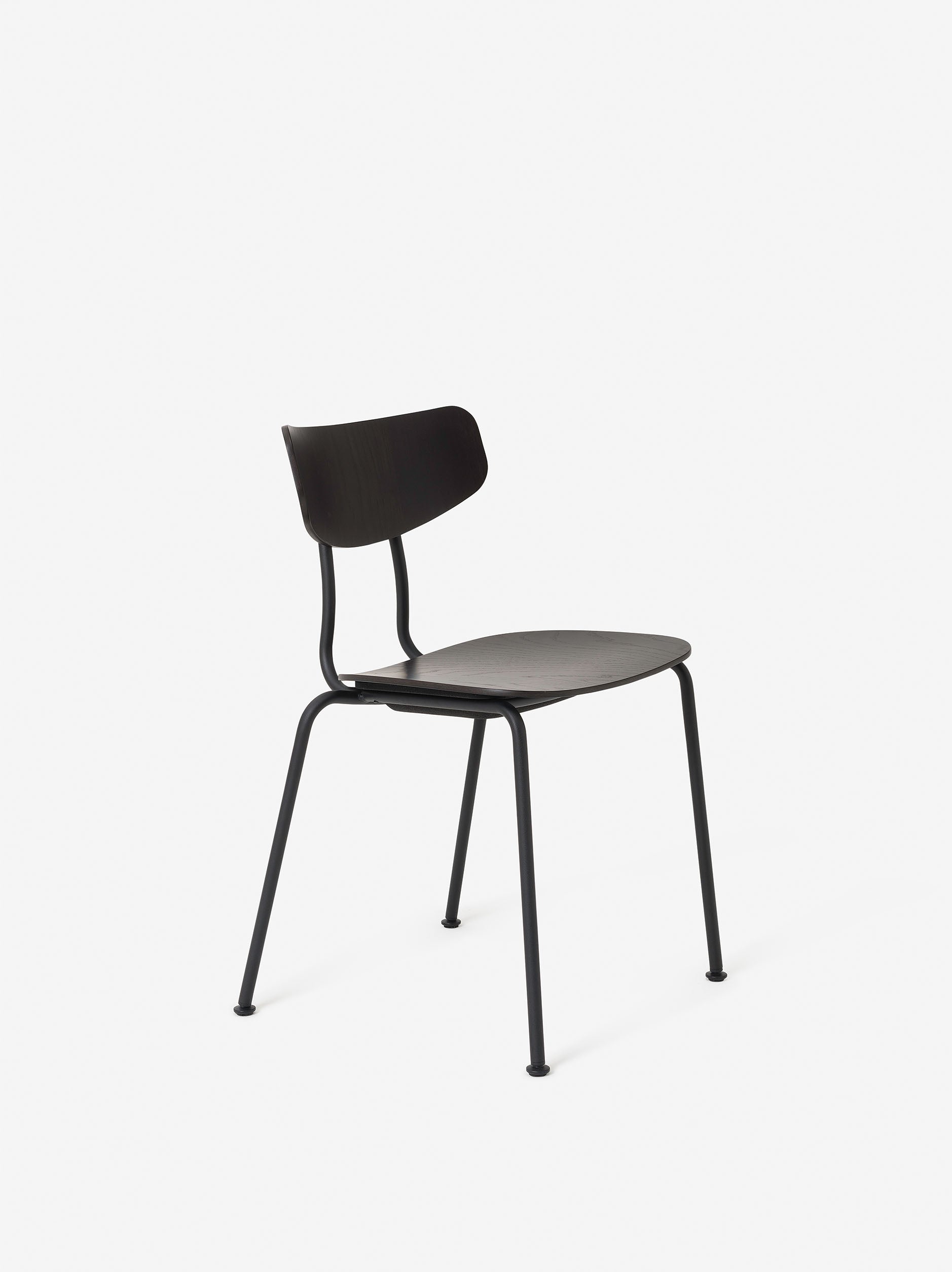Vitra Moca Chair Dark Oak/Black / One Size