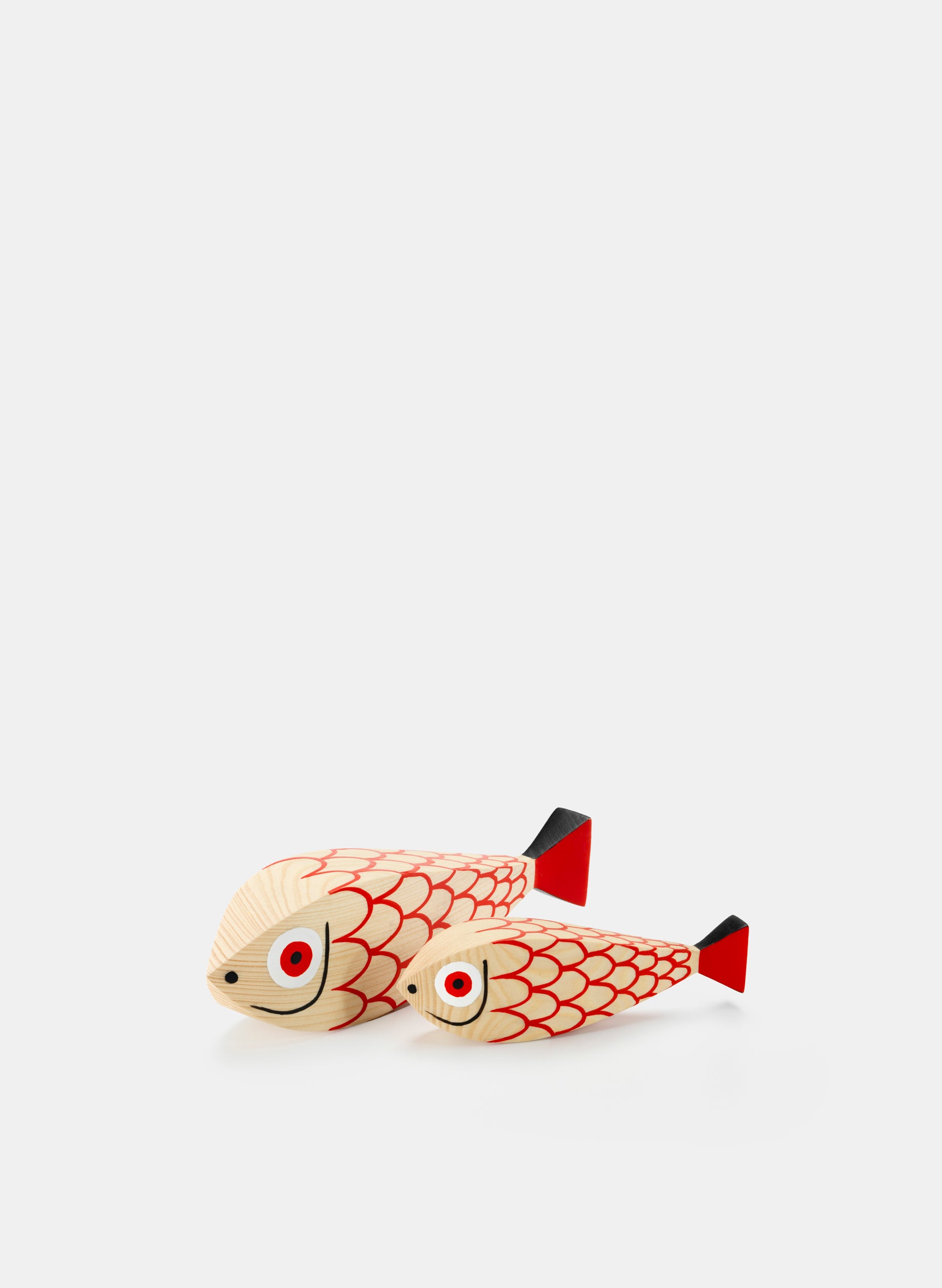 Vitra Wooden Doll Mother Fish and Child Multi / Mother Fish and Child