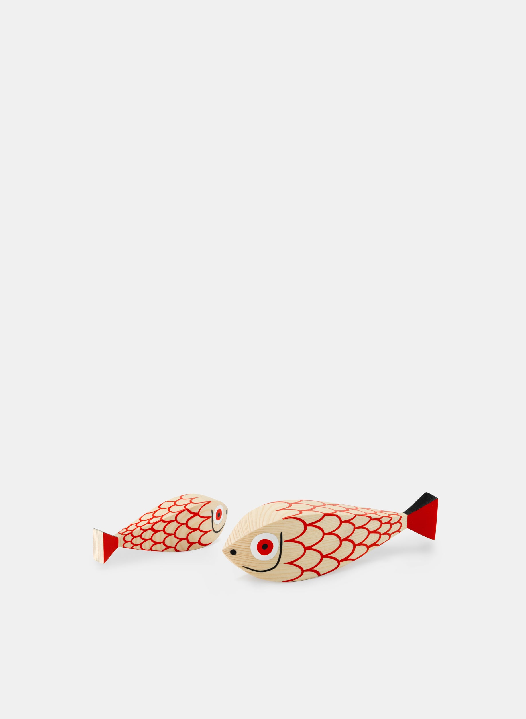Vitra Wooden Doll Mother Fish and Child Multi / Mother Fish and Child