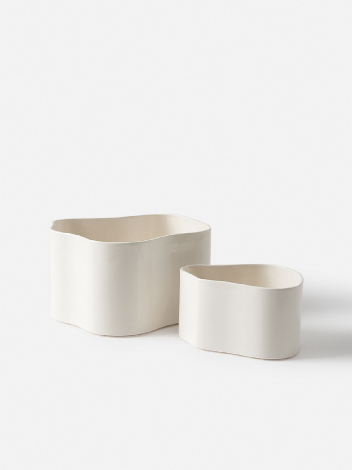 Artek Riihitie Plant Pot B White Small 19x12cmh None / None